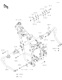 2024 KLR650 Adventure ABS (KL650HRFAN)