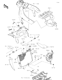 2024 Ninja ZX-6R (US) (ZX636KRFAN)