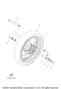 2020 XSR700 (XSR700LW)