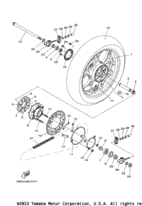 2023 MT-03 (MT03PGY)