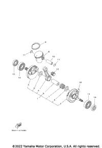 2023 YZ125X (YZ125XP)