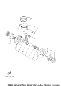 2023 YZ250 (YZ250P2L)