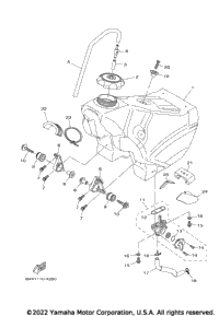 2023 YZ125 (YZ125P2L)