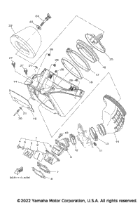 2023 YZ250 (YZ250P2L)