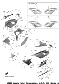 2023 YZFR7 (YZFR7PCW) CA