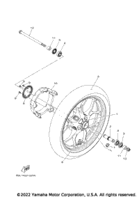 2023 YZFR3 ABS (YZFR3APL)