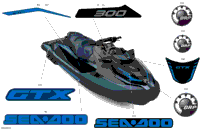 2024 North America - GTX 300 - 15RF - STD package - Blue Abyss - Audio
