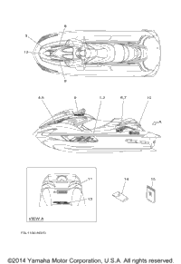 2014 WAVERUNNER FZR (GX1800N)