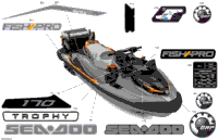 2024 North America - FISH PRO TROPHY 170 - 19RG - FishT package - Flint Grey - Audio