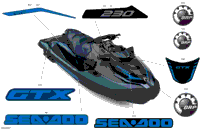 2024 North America - GTX 230 - 12RA - STD package - Blue Abyss