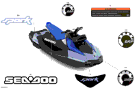 2024 North America - SPARK 900 HO ACE - 64RG - Conv package - Dazzling Blue - 2UP - Audio