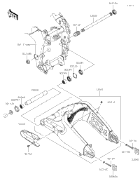 2022 Ninja ZX-6R (US) (ZX636HNFNN)