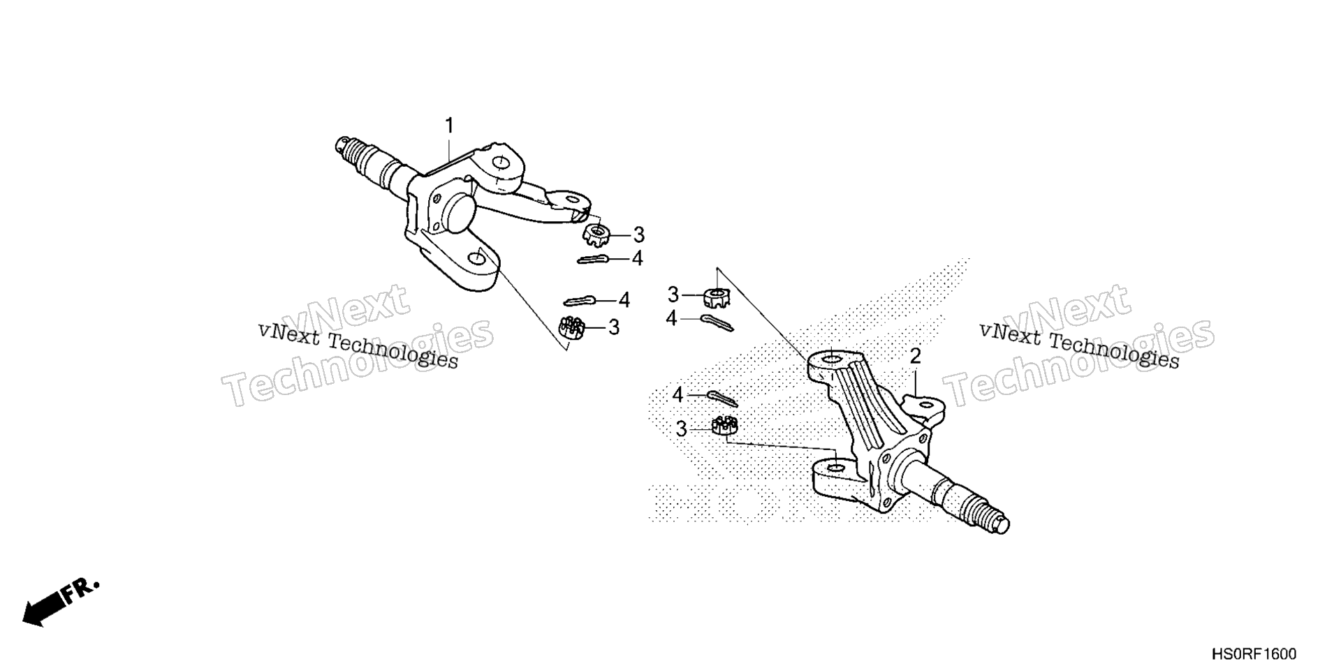 2025 TRX250TM1A (VIN# 1HFTE210-SJ100001 To 1HFTE210-SJ199999)