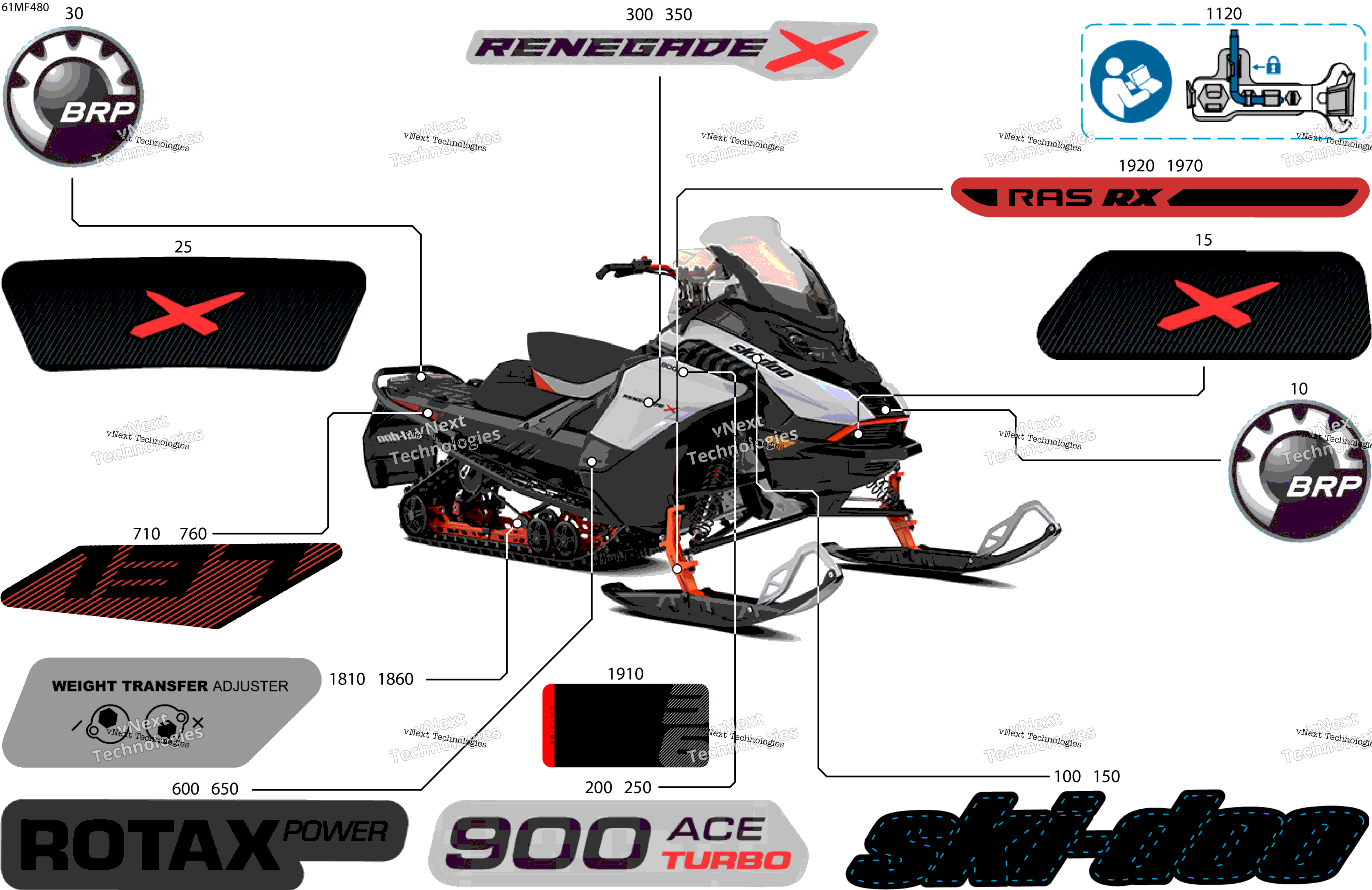 2026 RENEGADE - X - 900 ACE TURBO - DXTH - Catalyst Gray - 15X137X1.25IR Track