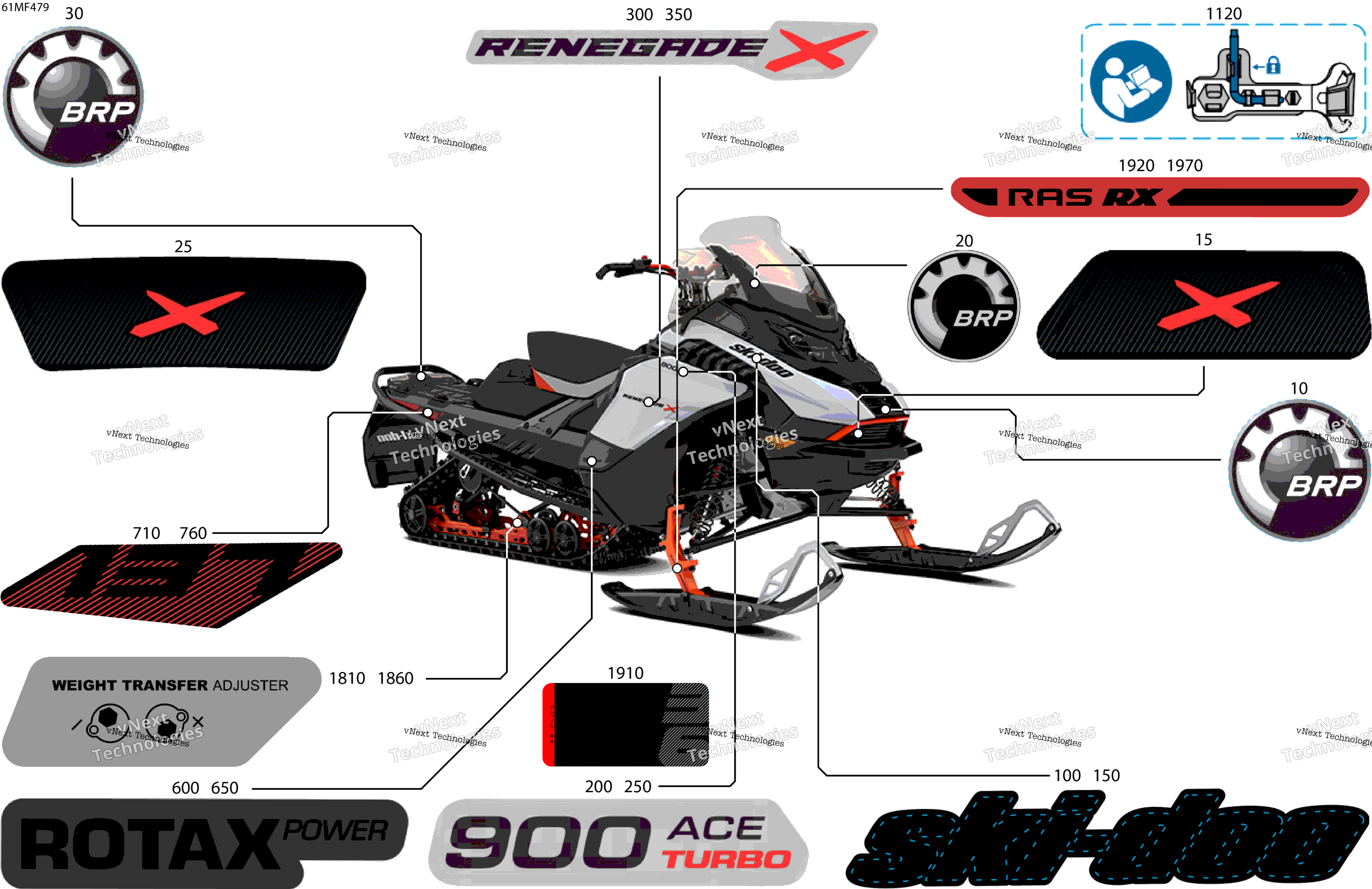 2026 RENEGADE - X - 900 ACE TURBO - DXTJ - Catalyst Gray - 15X137X1.25IR Track