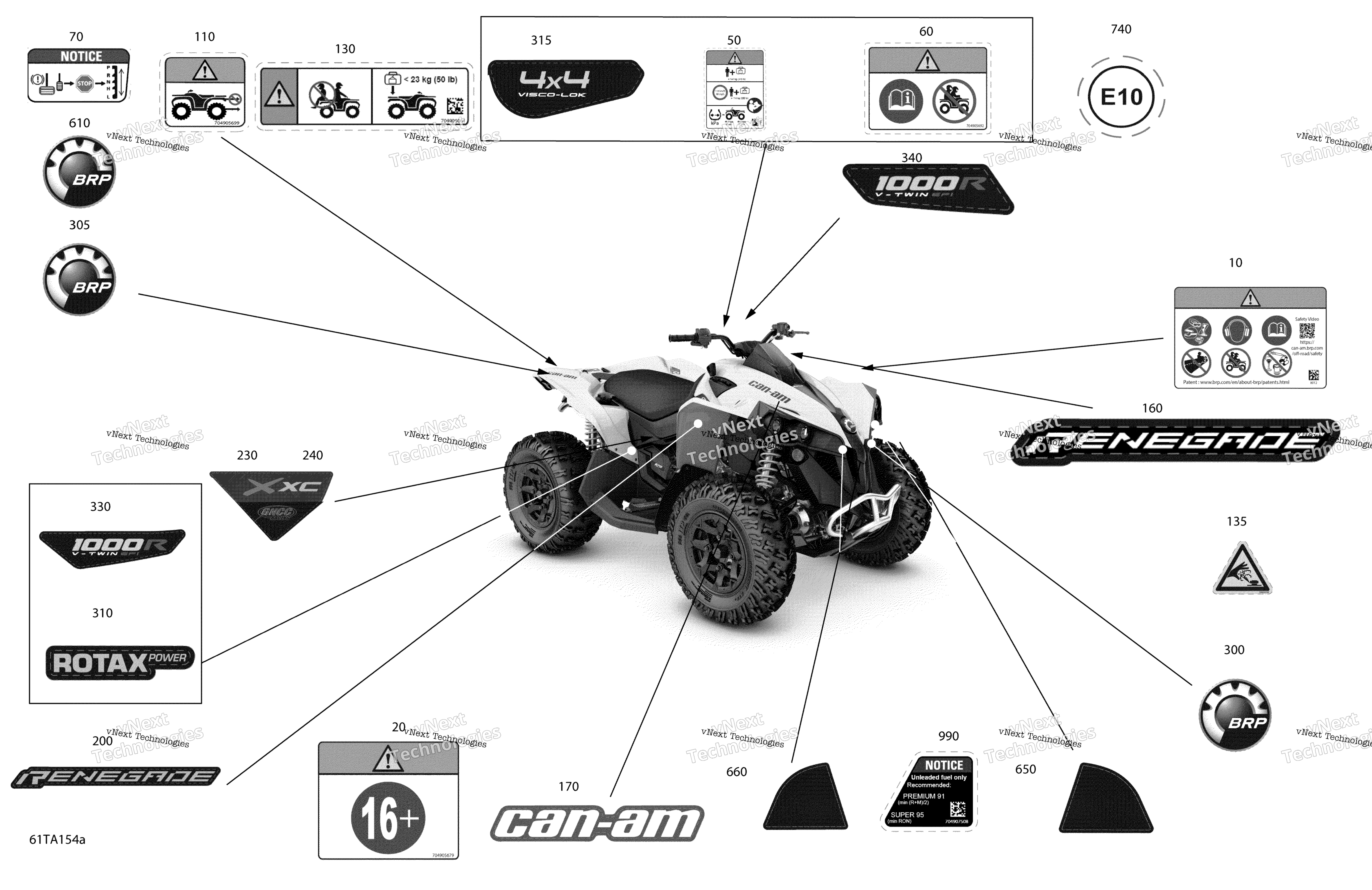 2021 Renegade 1000R EFI - XXC - CE