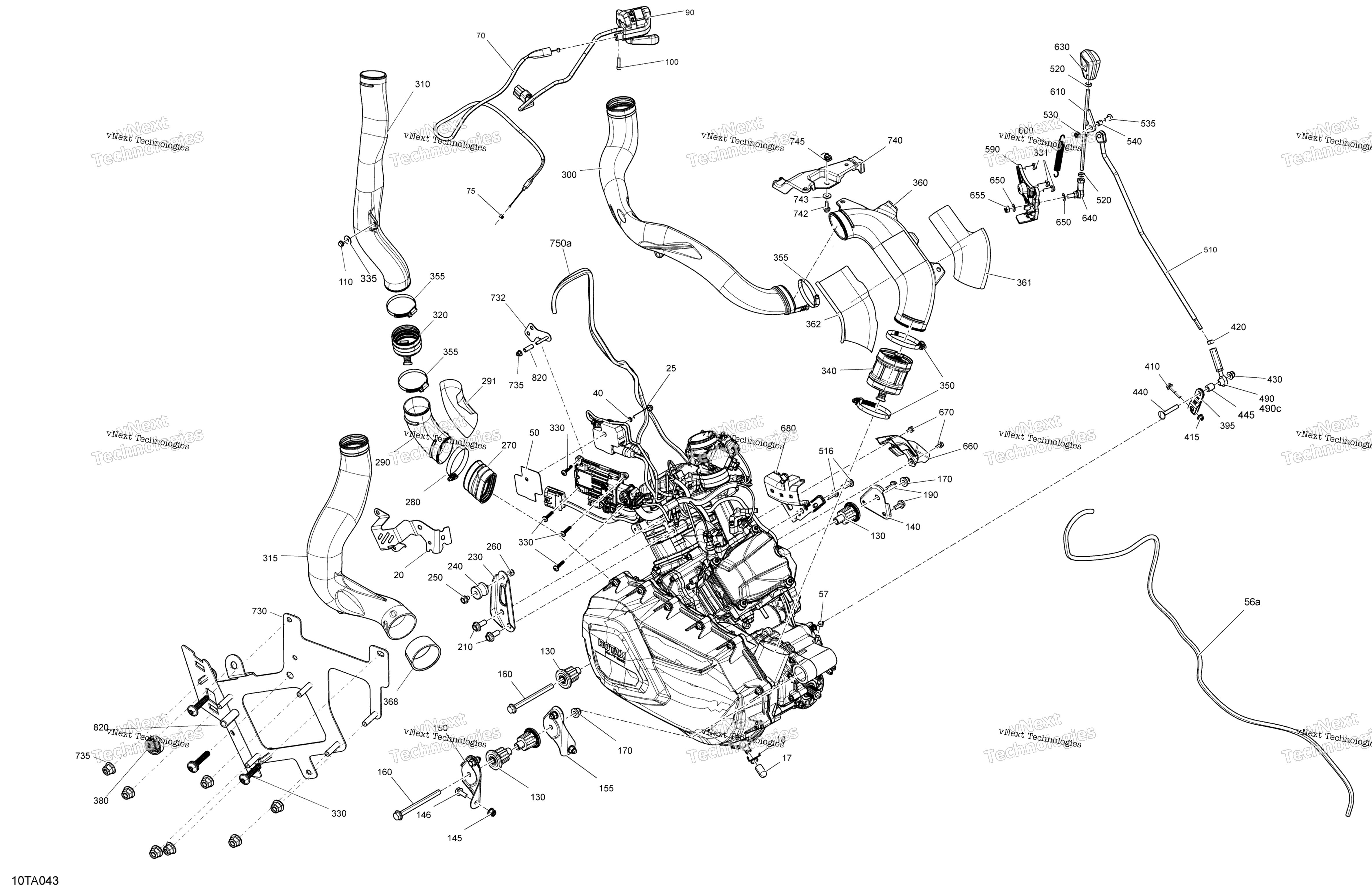 2021 Renegade 570 EFI - XMR - North America