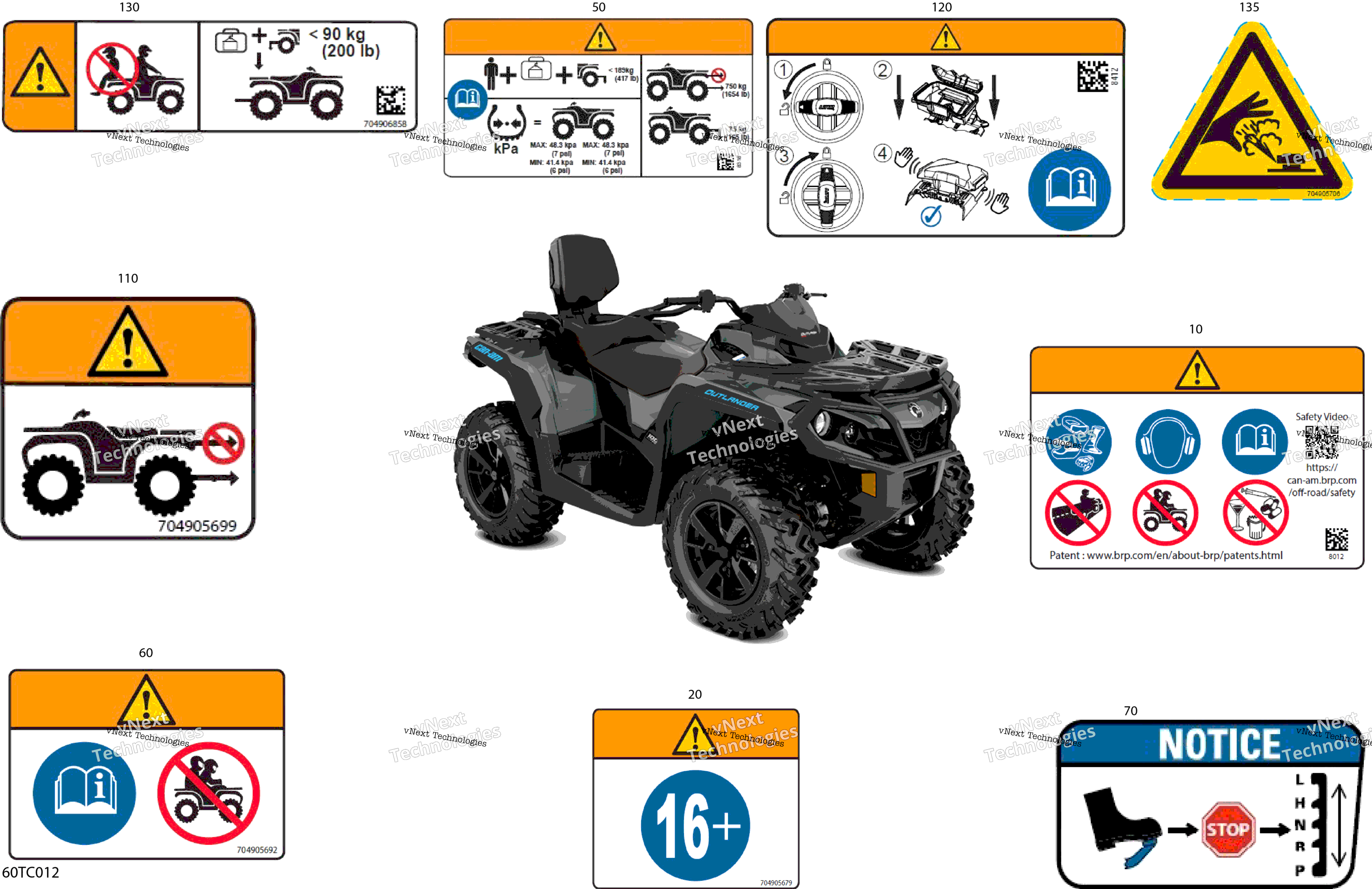 2023 Outlander 1000R EFI - XMR - CE