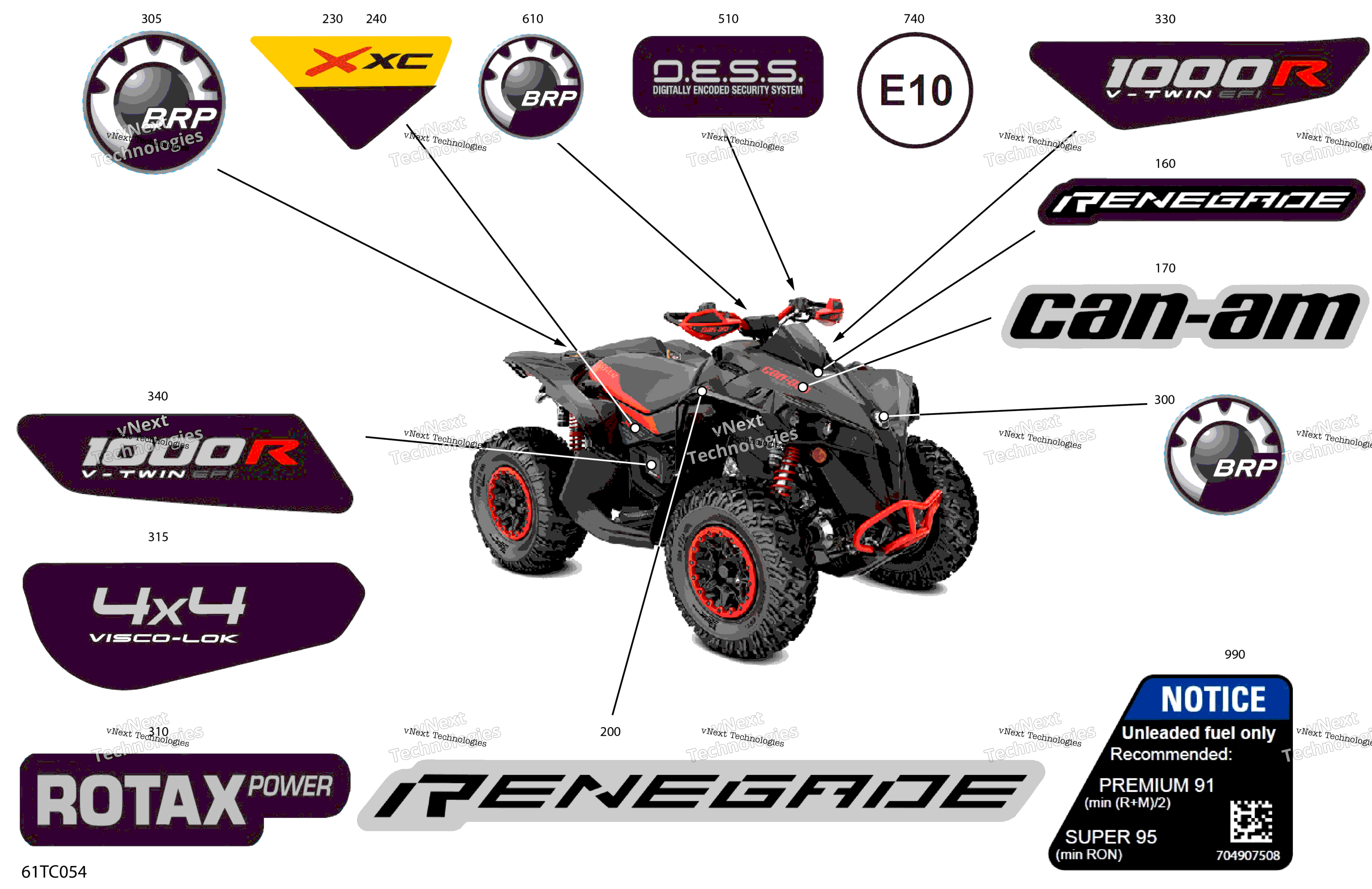 2023 Renegade 1000R EFI - XXC - CE