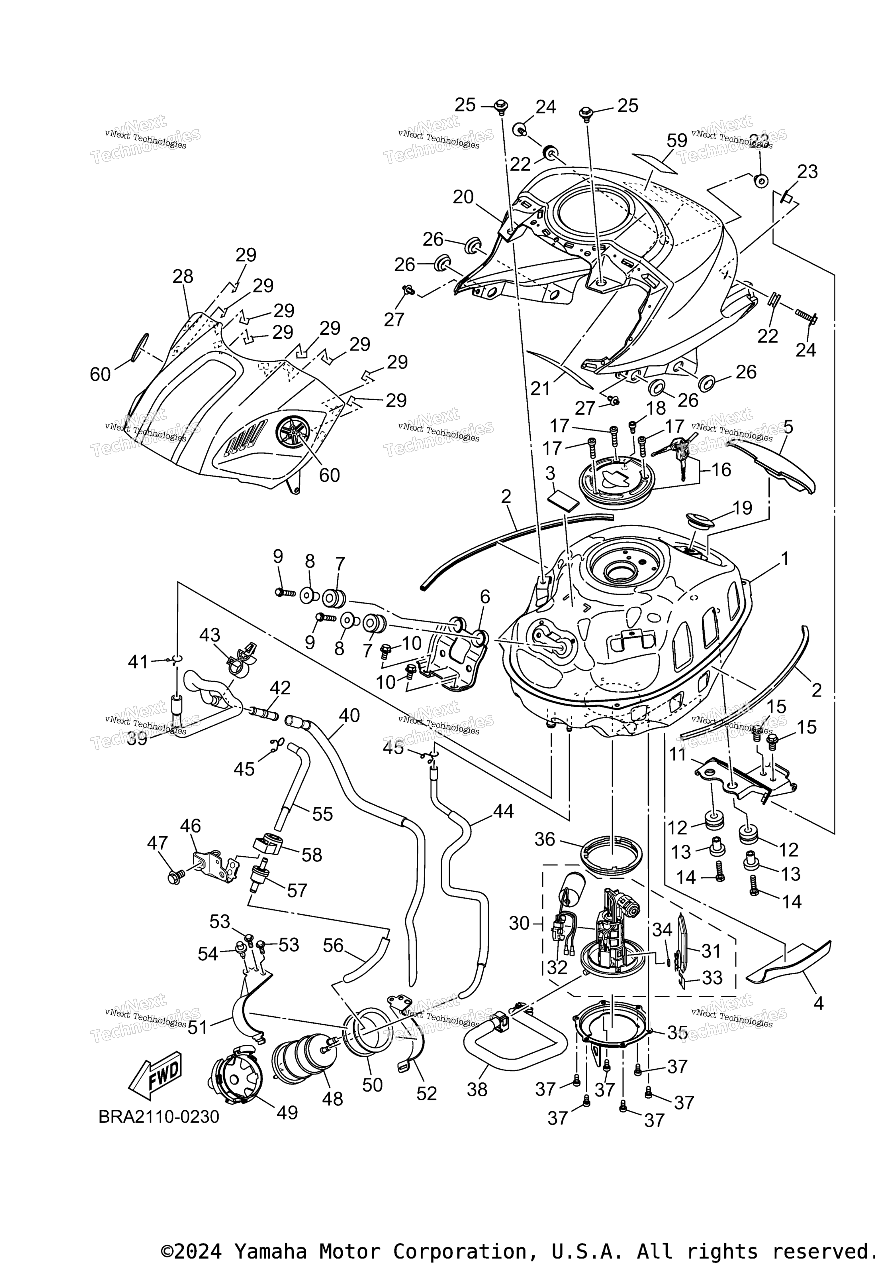 2025 YZFR3 ABS (YZFR3ASL)