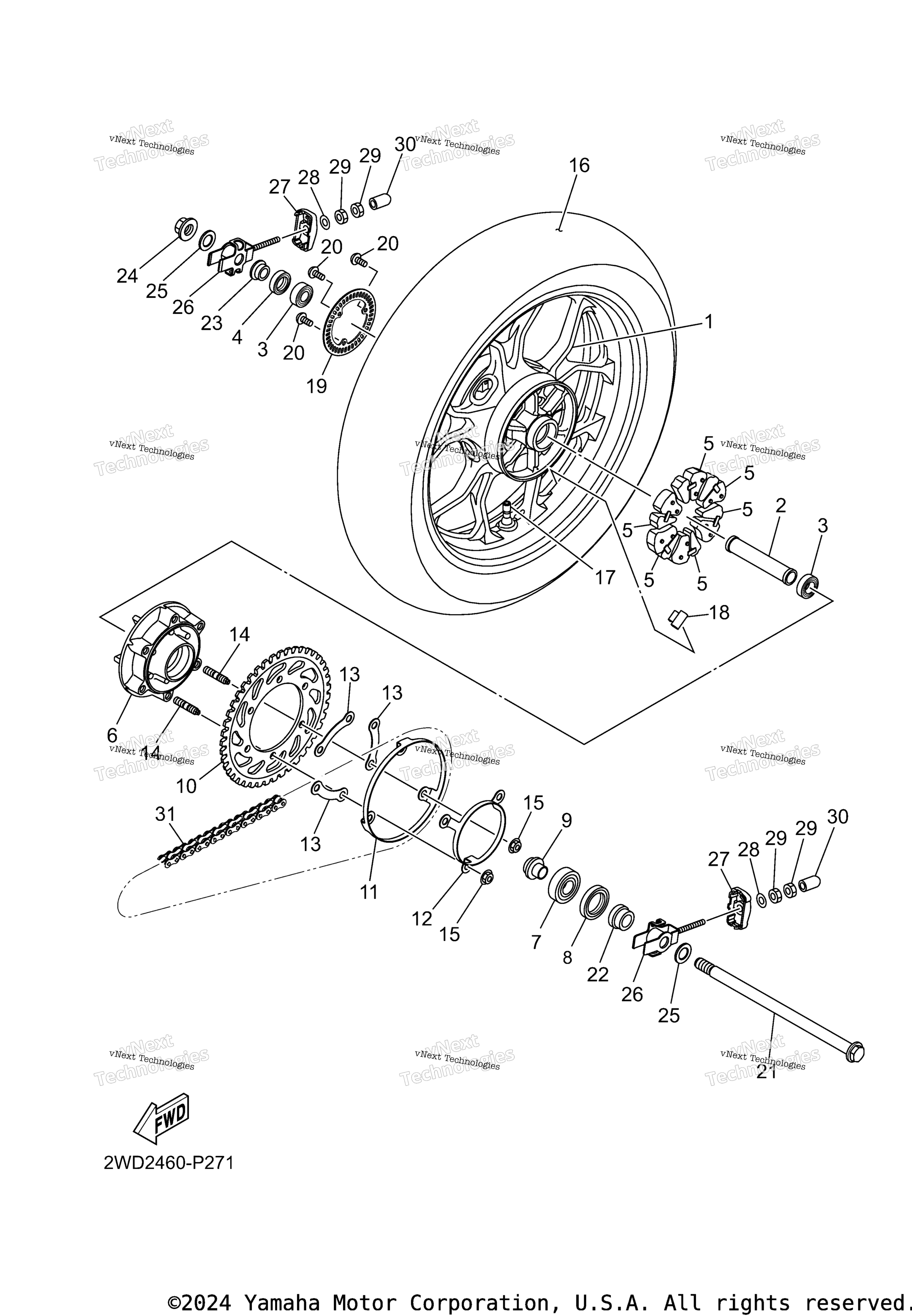 2025 YZFR3 ABS (YZFR3ASL)
