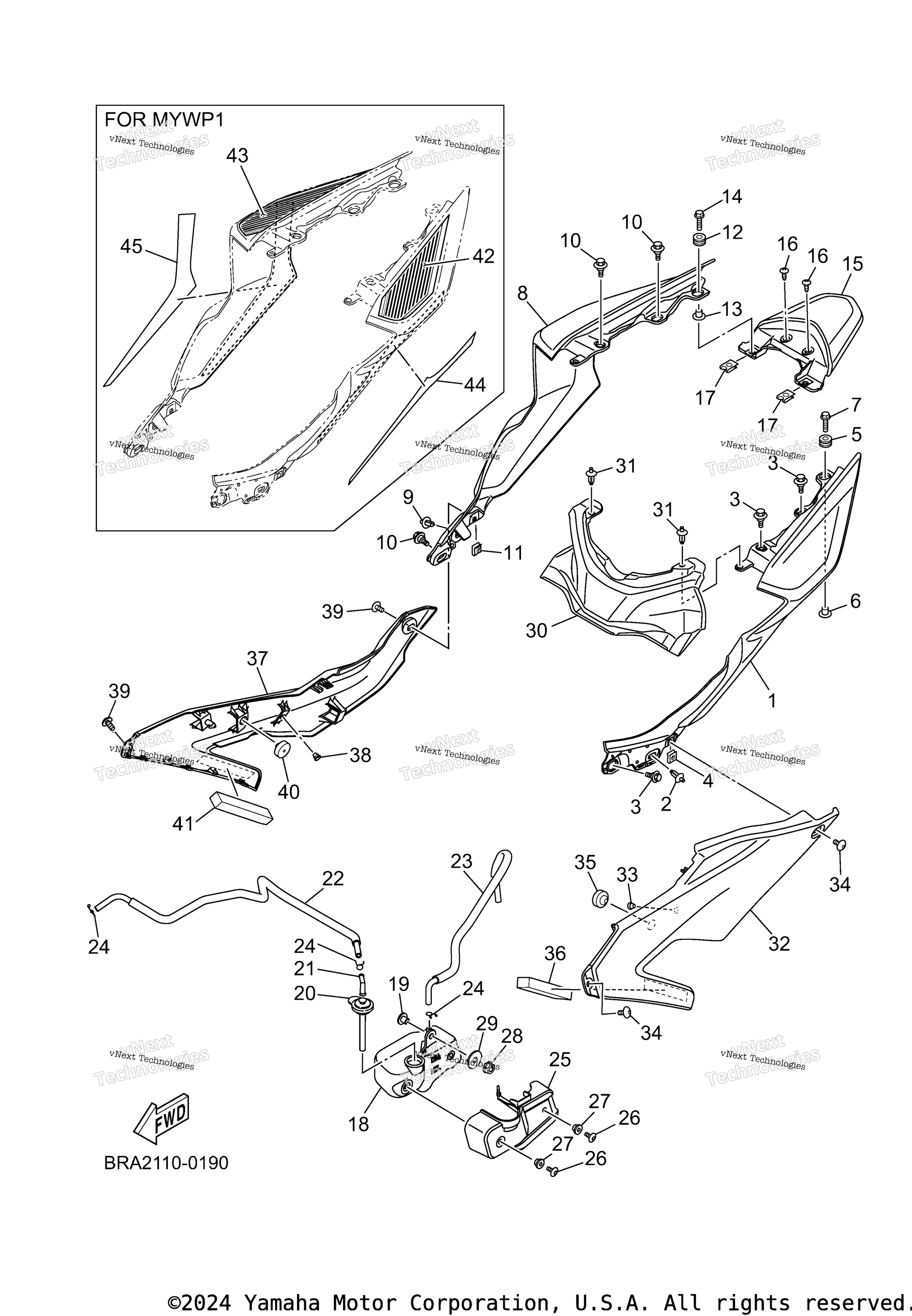 2025 YZFR3 ABS (YZFR3ASB)
