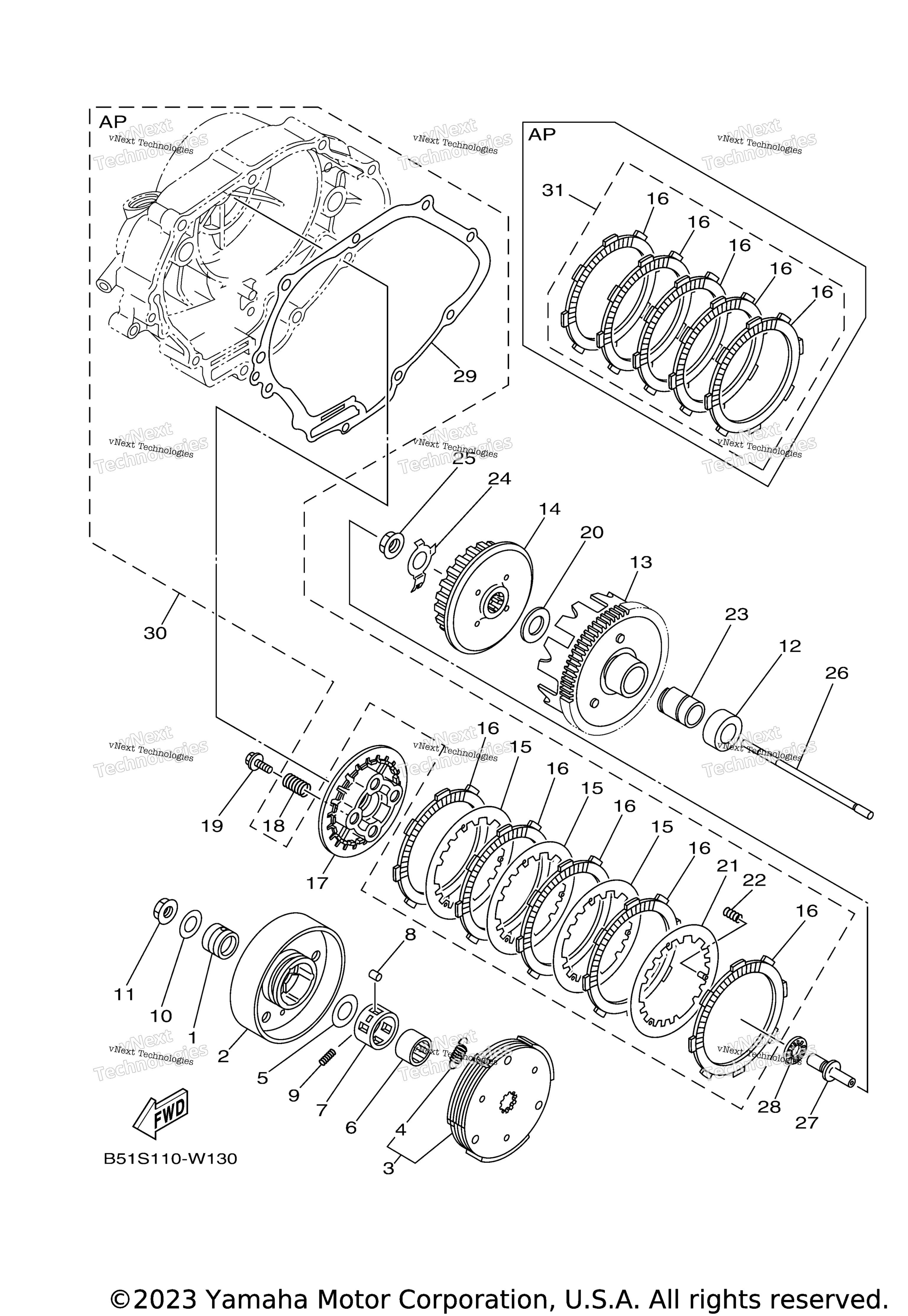 2024 TTR110E (TTR110ER)
