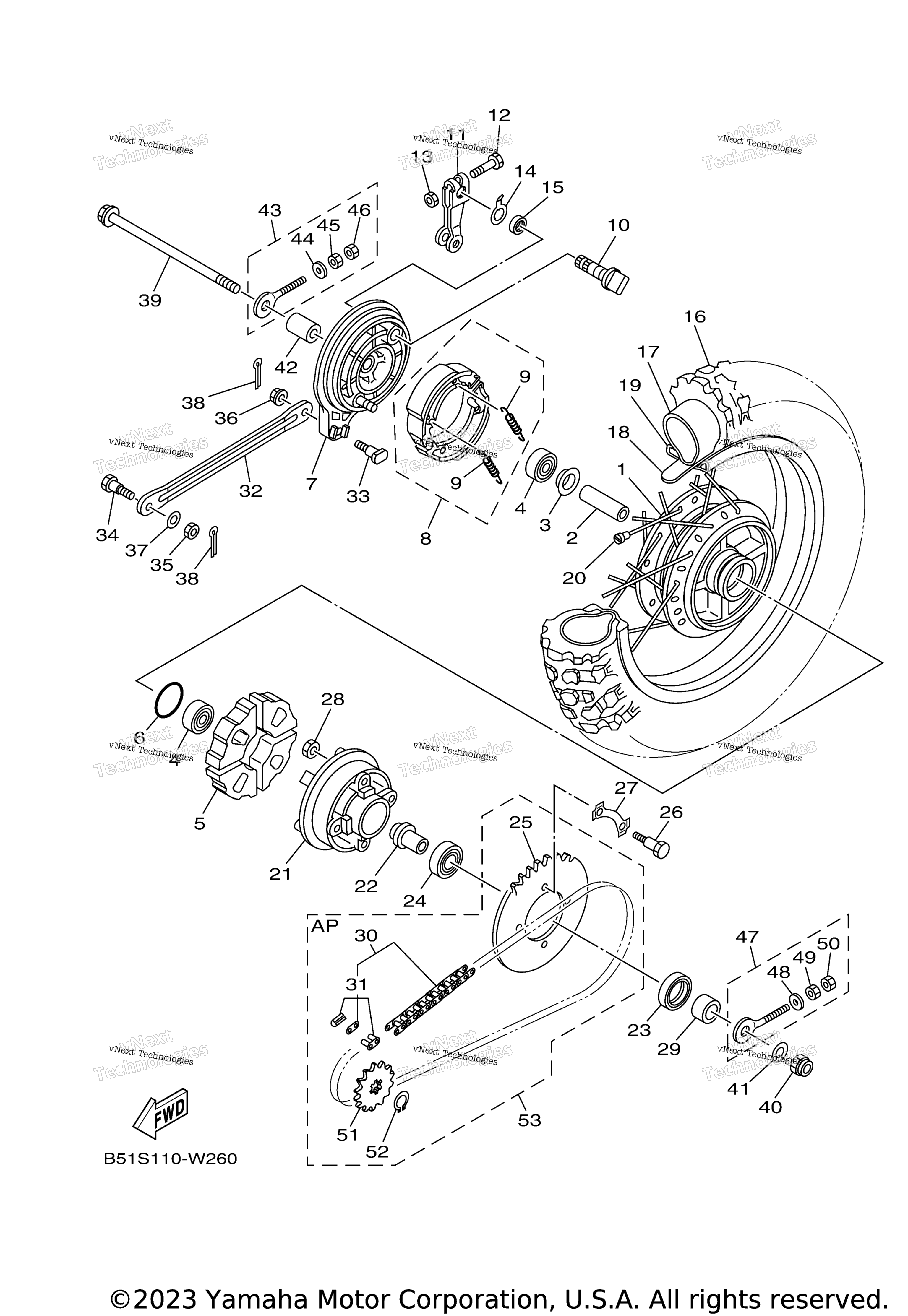 2024 TTR110E (TTR110ER)