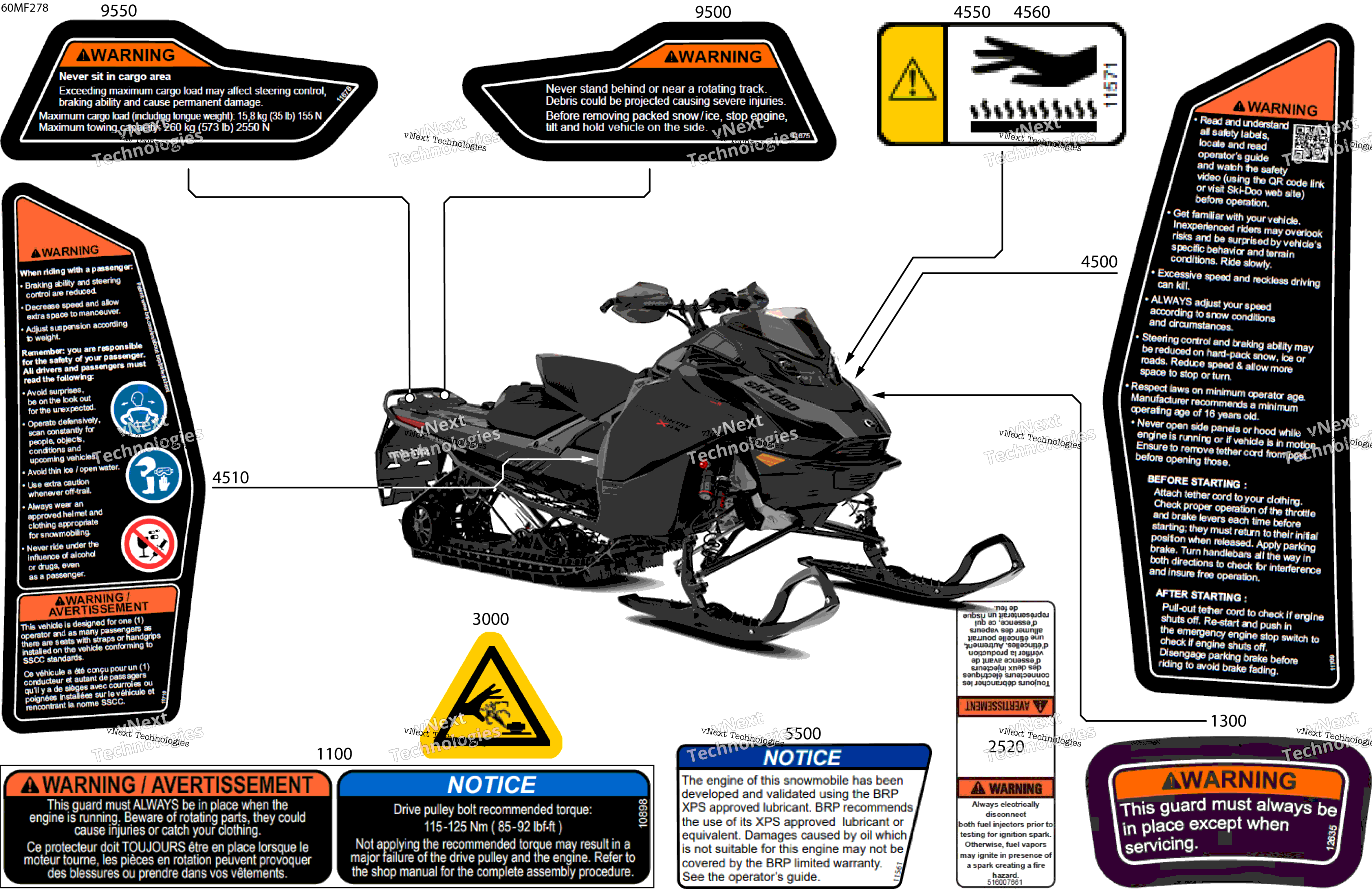 2026 BACKCOUNTRY - X-RS - 850 E-TEC Turbo R - UZTU - Deep Black - 16X146X2.0P Track - SHOT starter