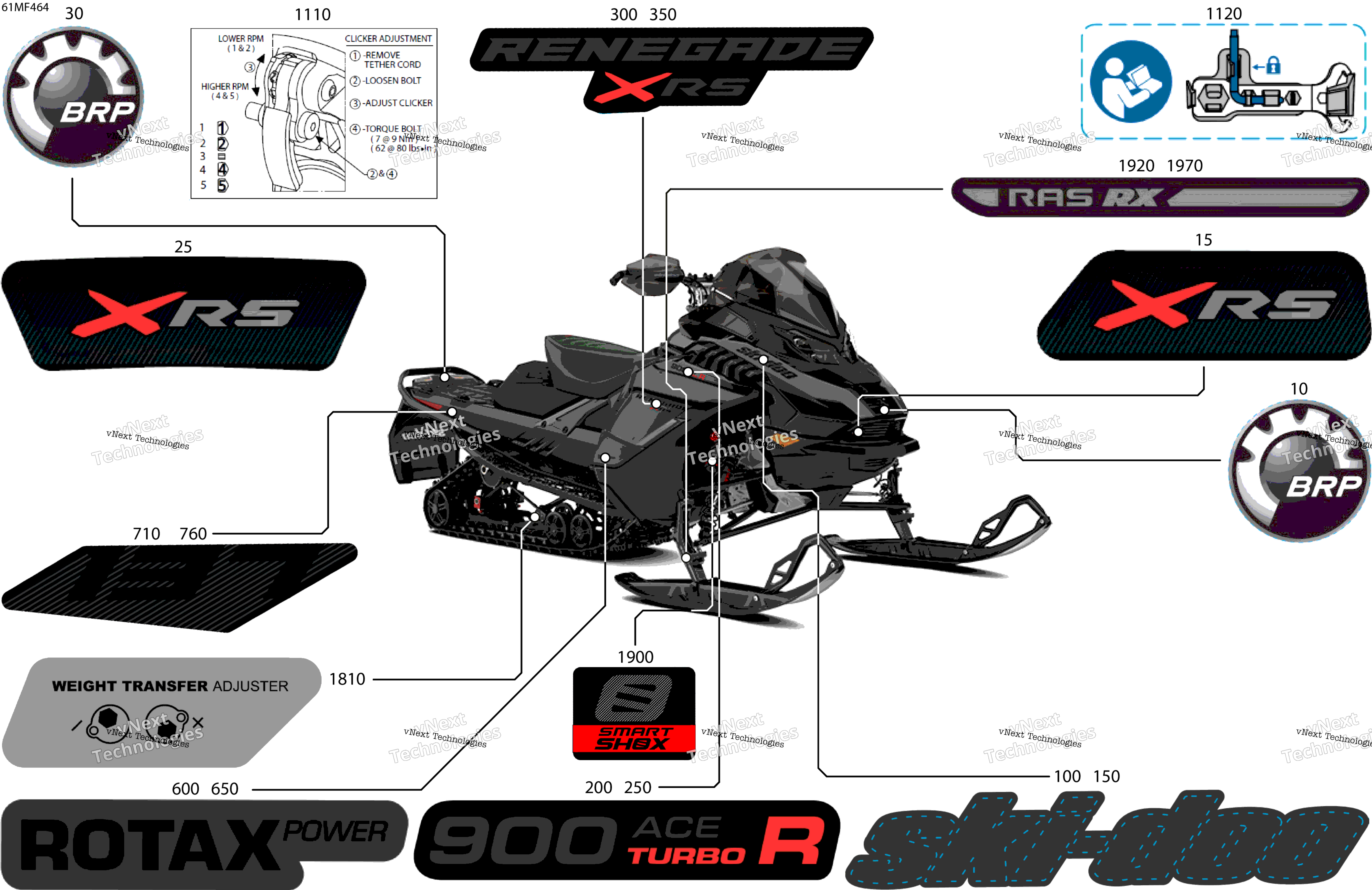 2026 RENEGADE - X-RS - 900 ACE TURBO R - DATA - Deep Black - 15X137X1.5IR Track