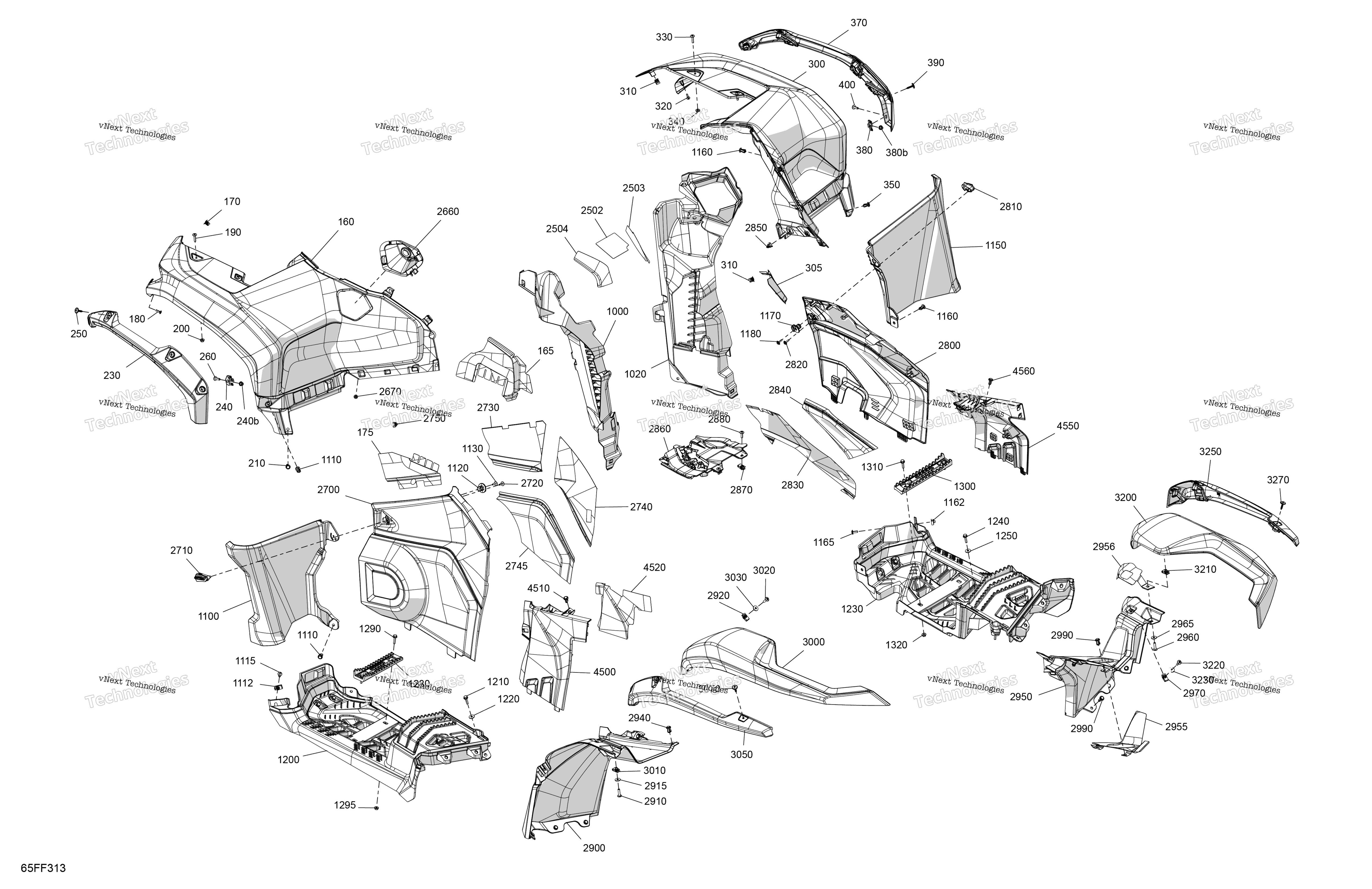 2026 OUT-MAX - 4X4 - BACKCOUNTRY - 1000R - 4MTE - Dark Camo