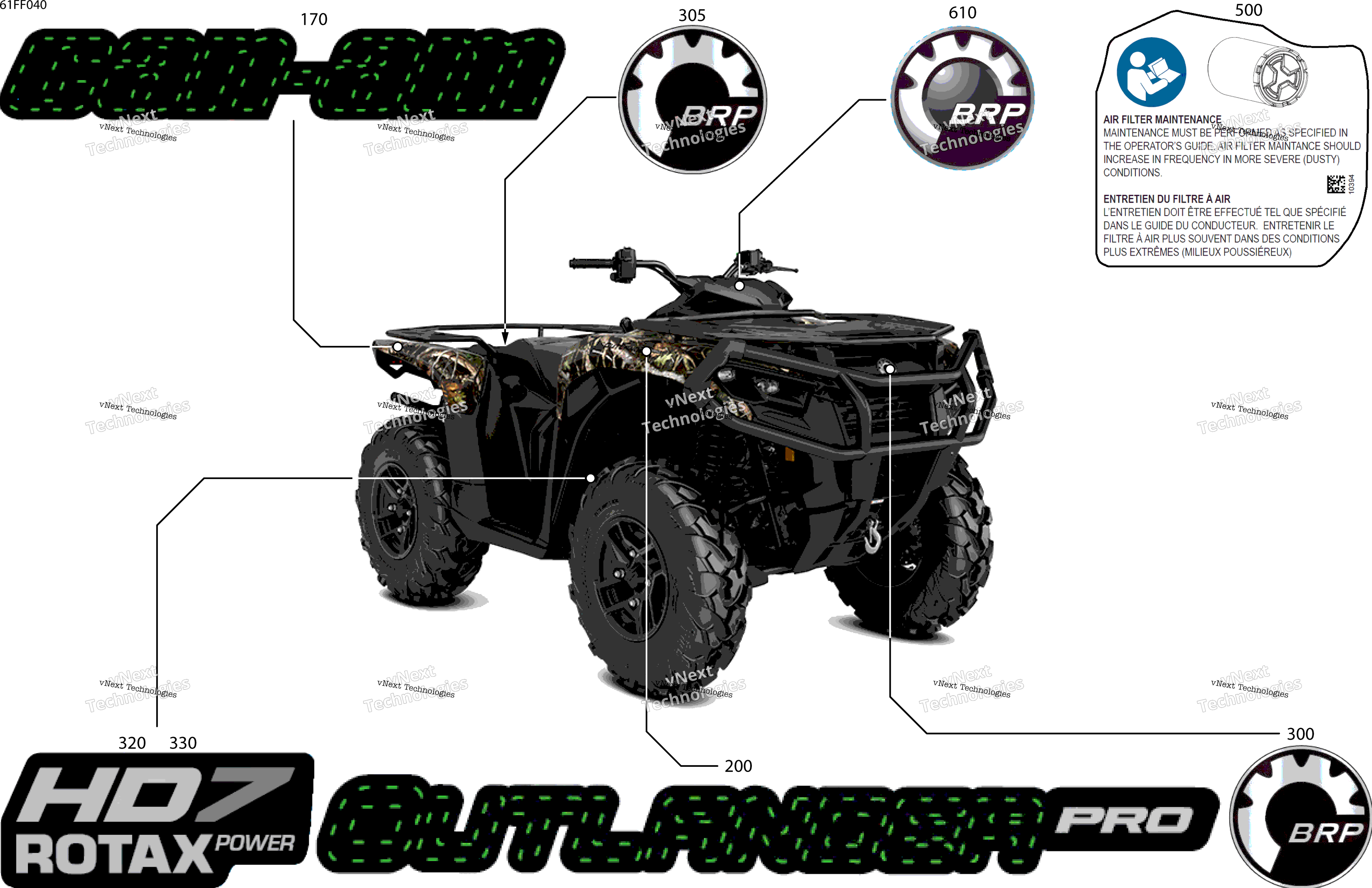 2026 OUTL-PRO - 4X4 - HUNT - HD7 - 1PTB - CALI - Dark Wildland Camo