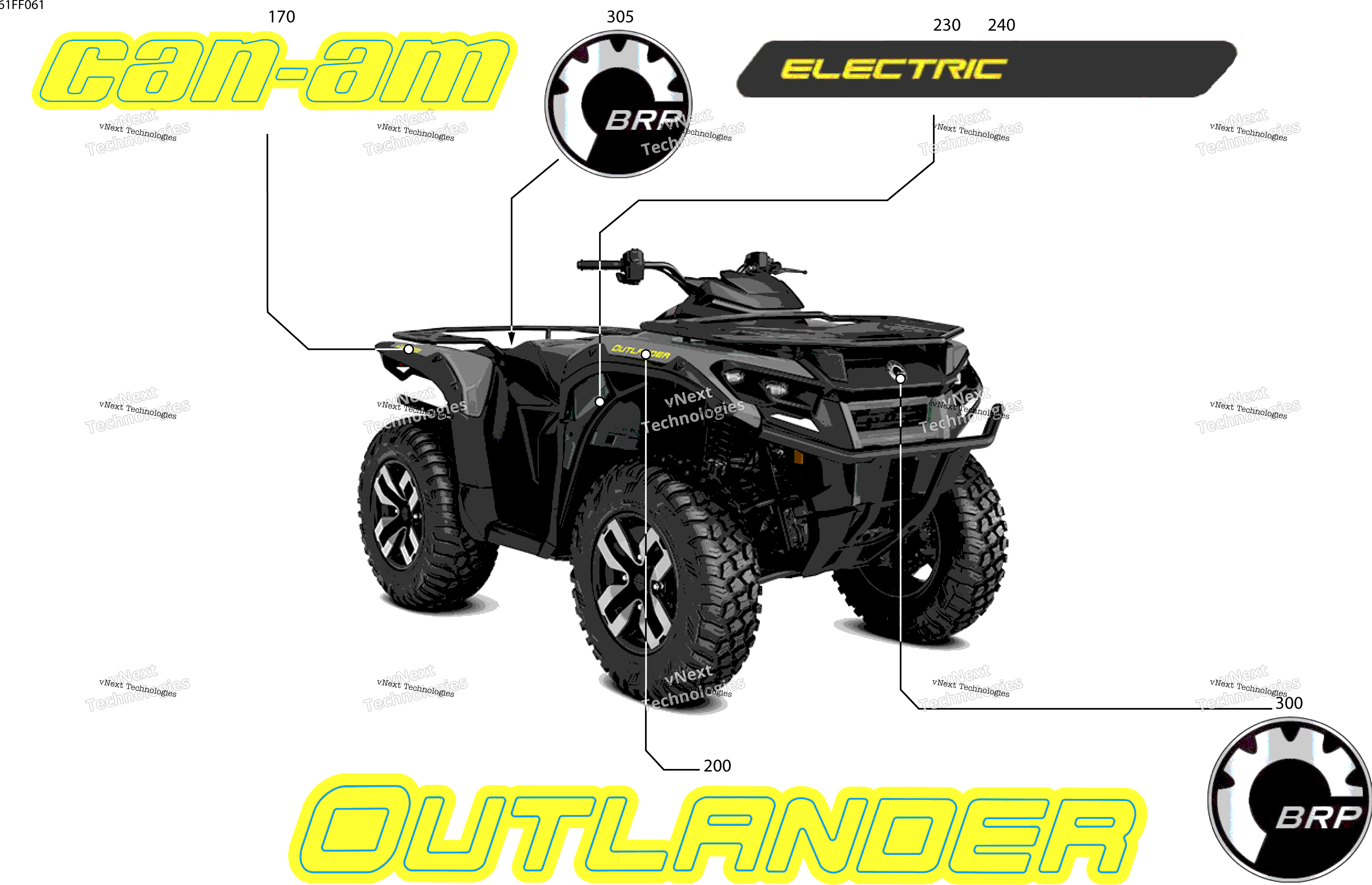2026 OUTLANDER - 4X4 - EV - 2WTB - Bright White