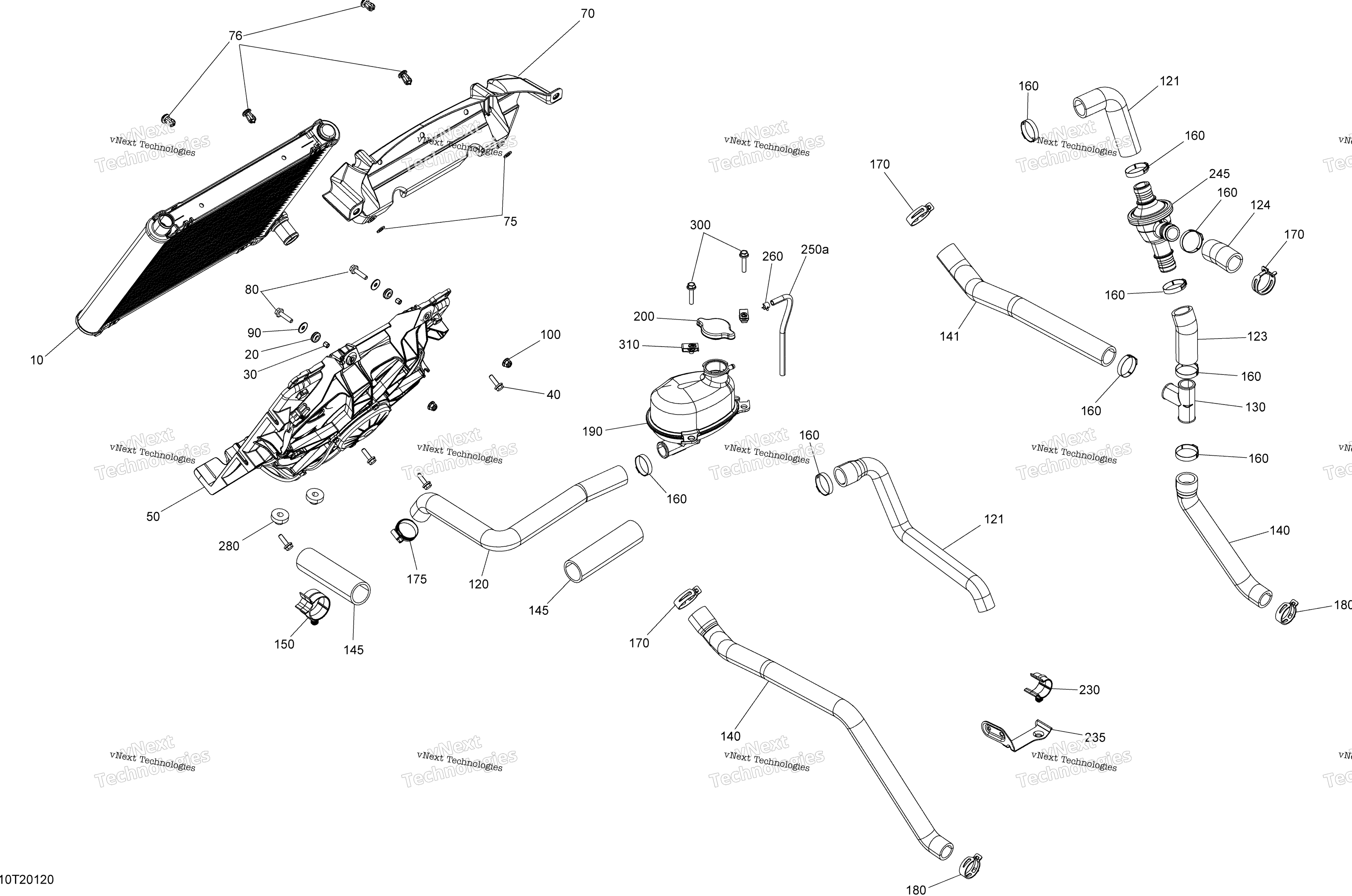 2020 Outlander 850 EFI - STD DPS XT WINTER XTP - North America