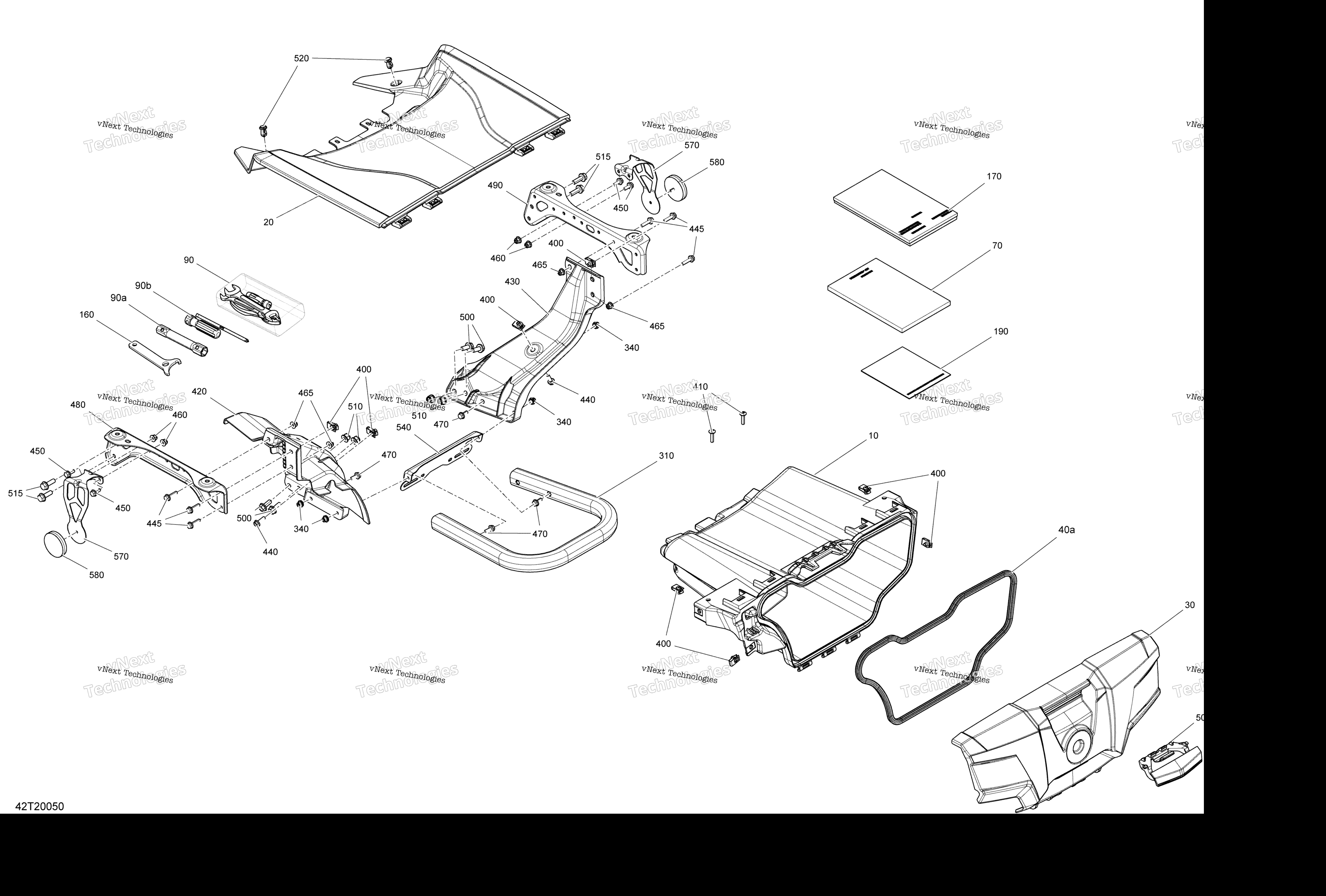 2020 Outlander 850 EFI - STD DPS XT WINTER XTP - North America