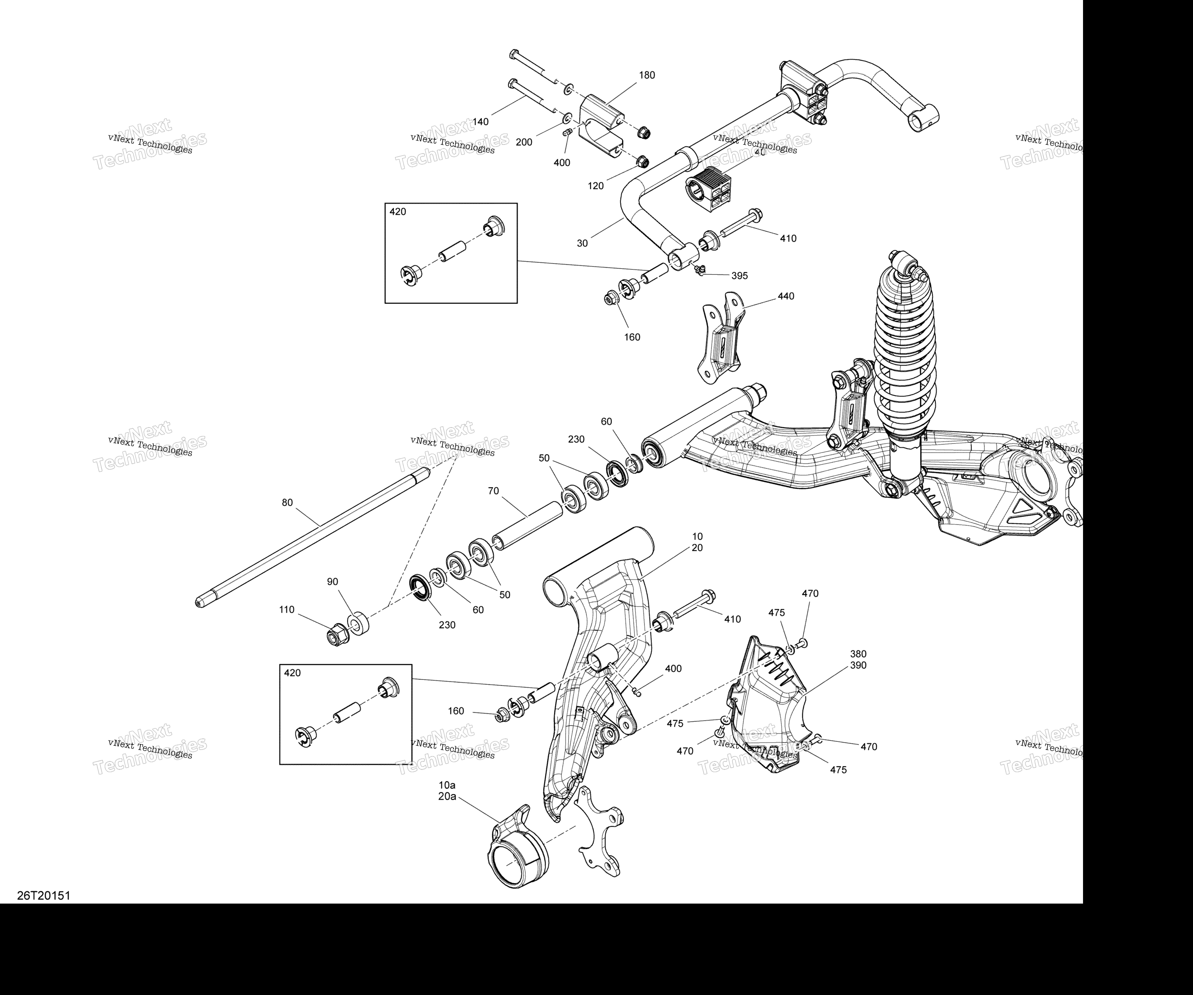 2020 Outlander 850 EFI - STD DPS XT WINTER XTP - North America