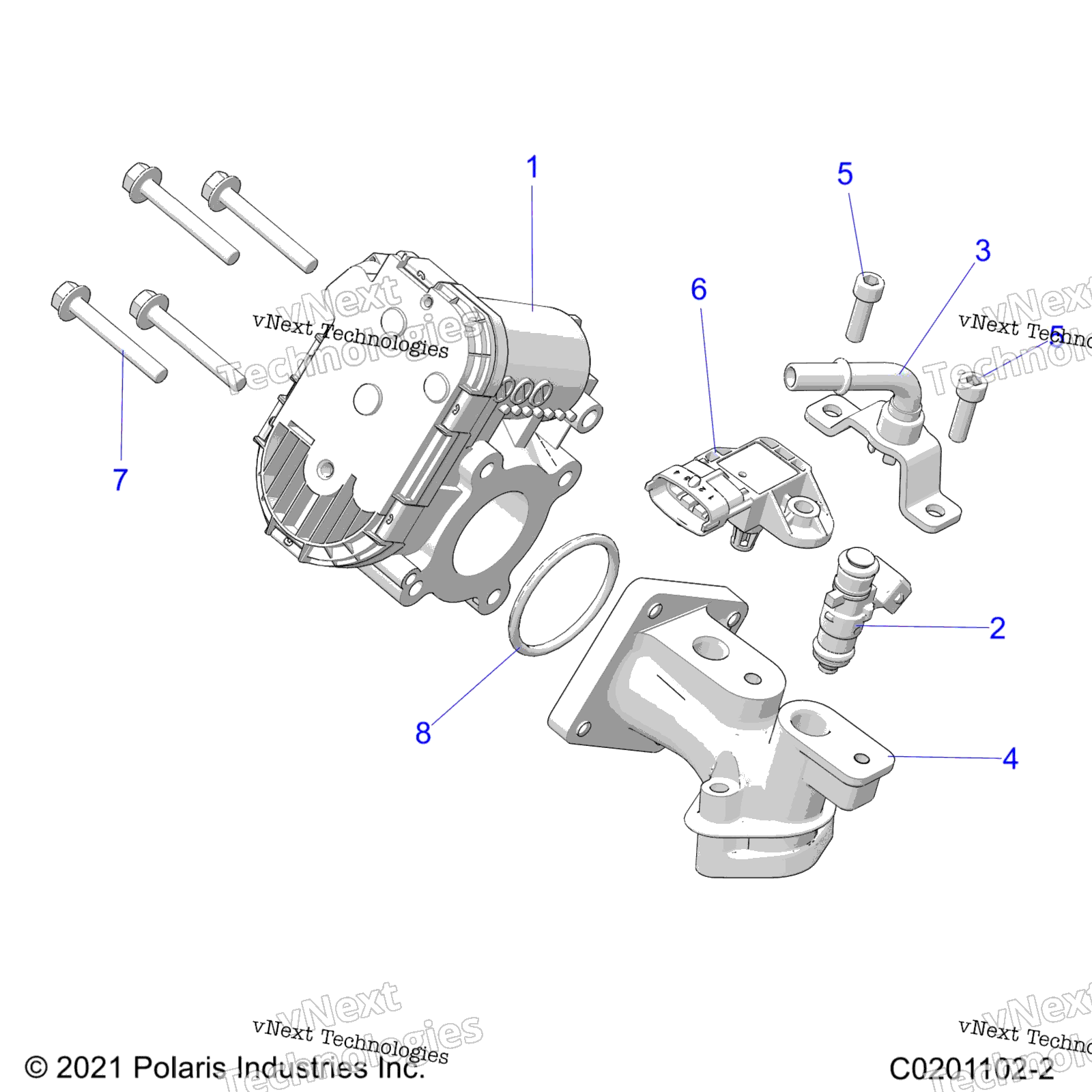 2025 RZR 200 EVAP (Z25HCA18A4/A7/B4/B7)