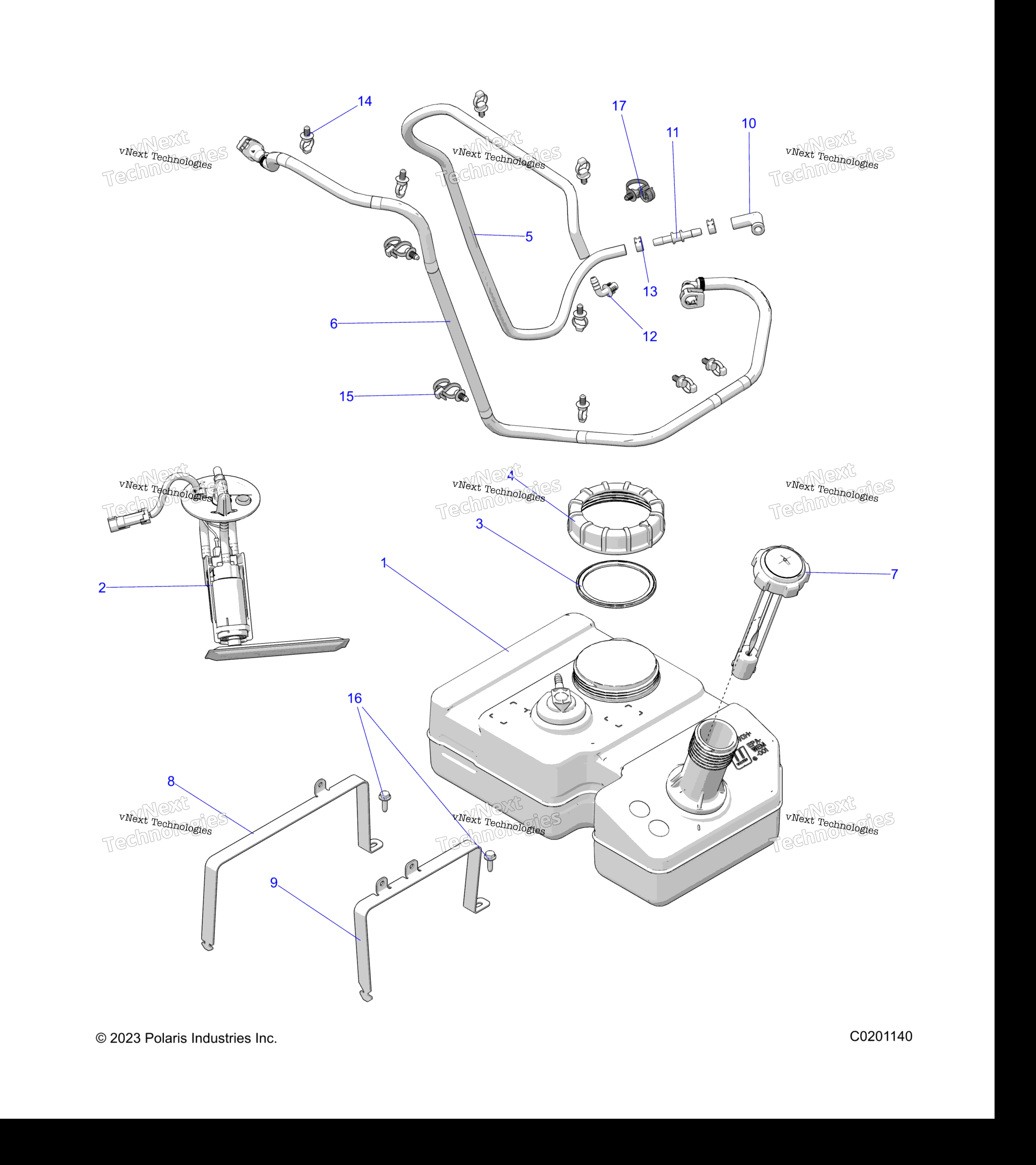 2025 RZR 200 EVAP (Z25HCA18A4/A7/B4/B7)