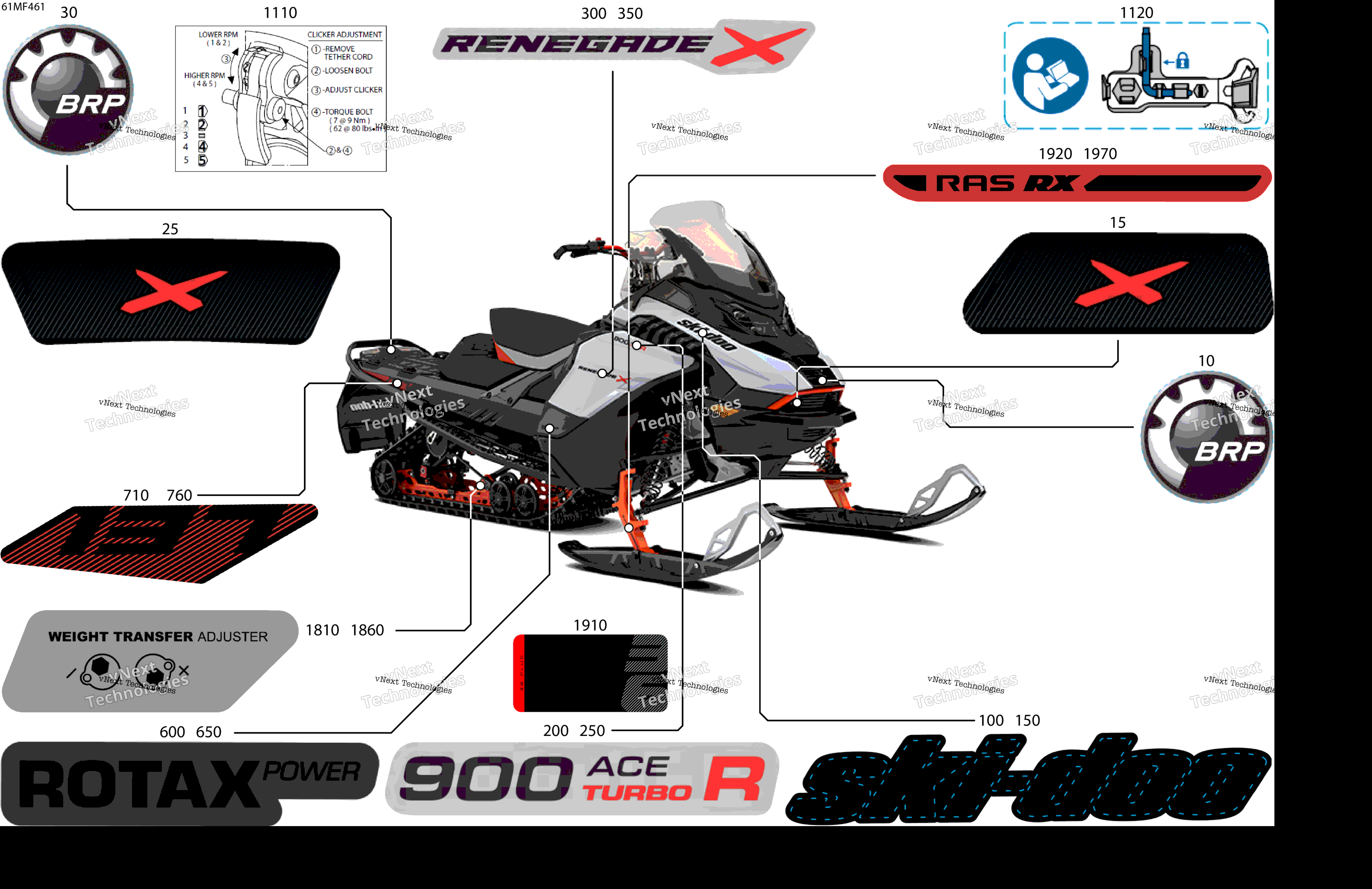 2026 RENEGADE - X - 900 ACE TURBO R - BSTG - Catalyst Gray - 15X137X1.5IR Track