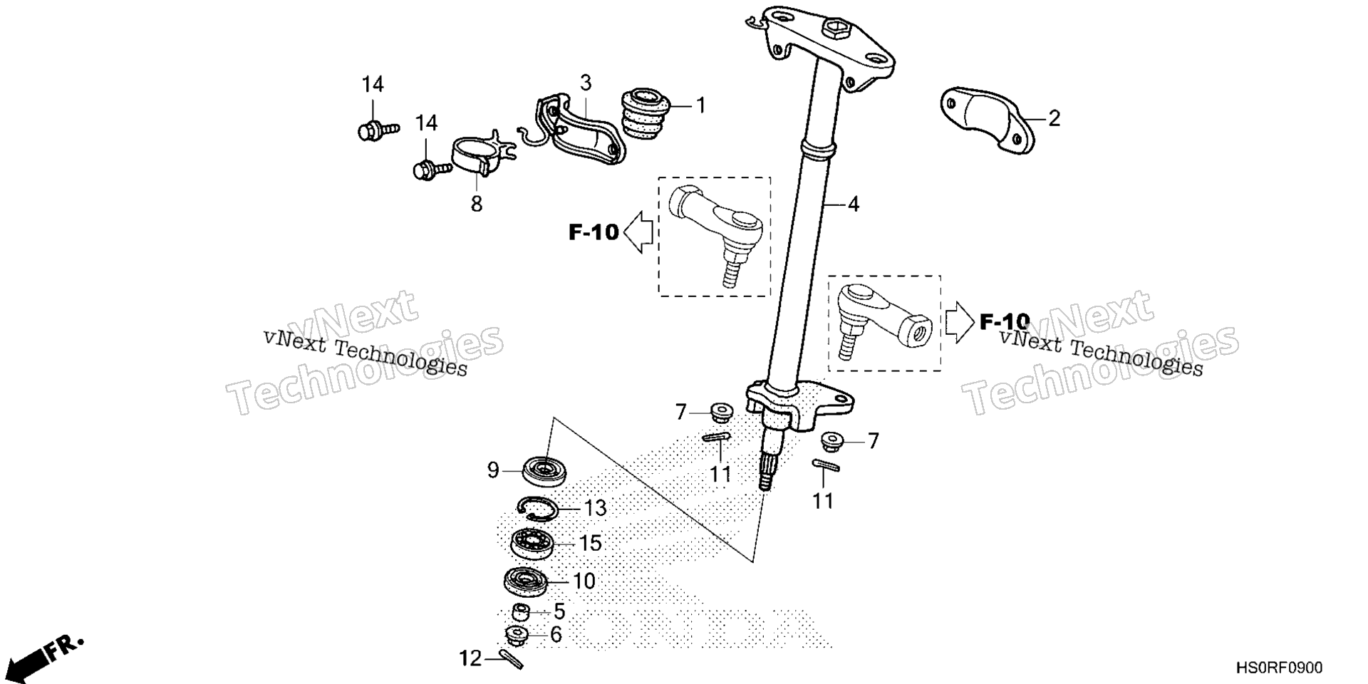2025 TRX250TE1A (VIN# 1HFTE540-SJ100001 To 1HFTE540-SJ199999)