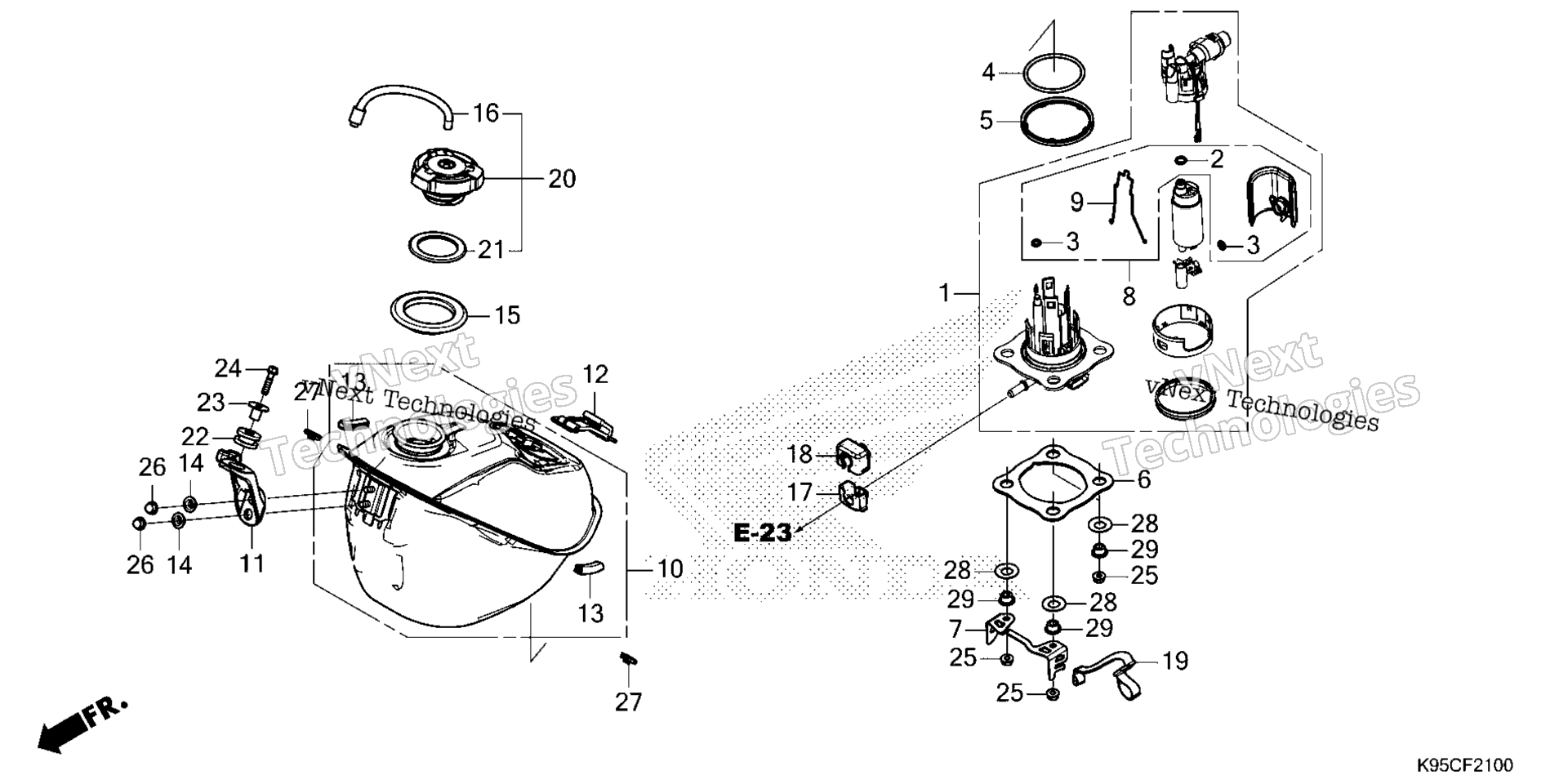 2025 CRF250RAC (VIN# JH2ME123-SK700001~)