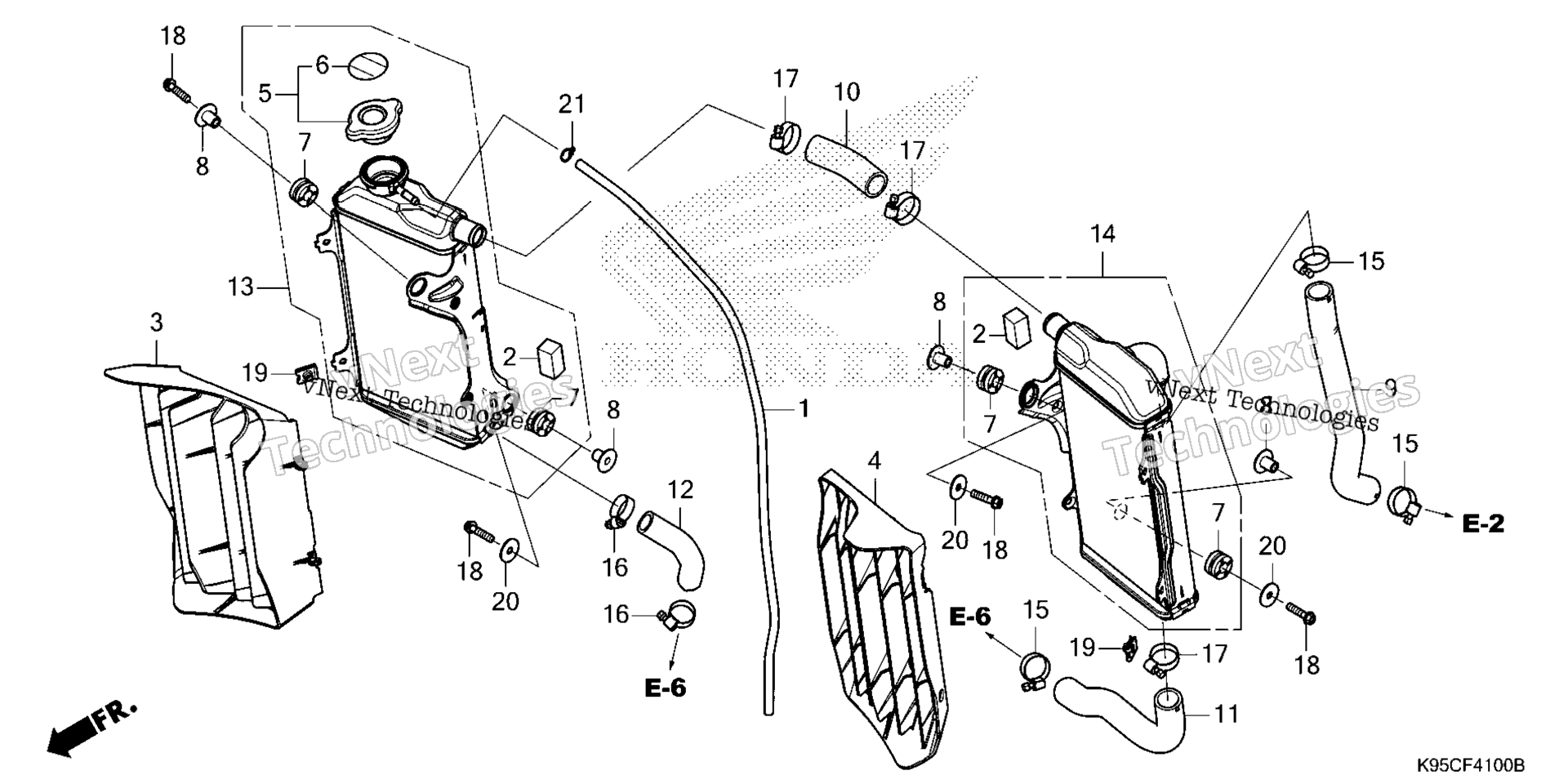 2025 CRF250RAC (VIN# JH2ME123-SK700001~)