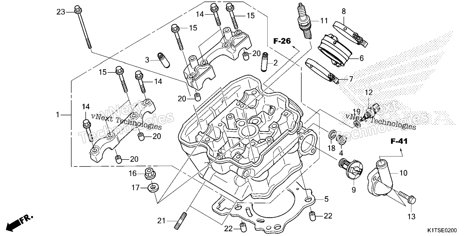 2025 CRF300LDAAC (VIN# MLHND167-S5200001 To MLHND167-S5299999)