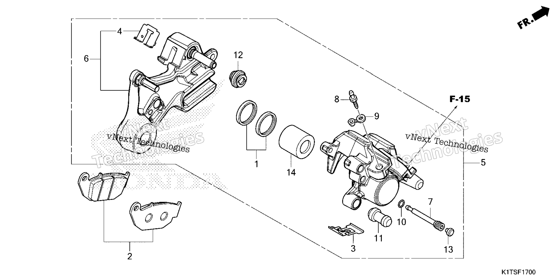 2025 CRF300LDAAC (VIN# MLHND167-S5200001 To MLHND167-S5299999)