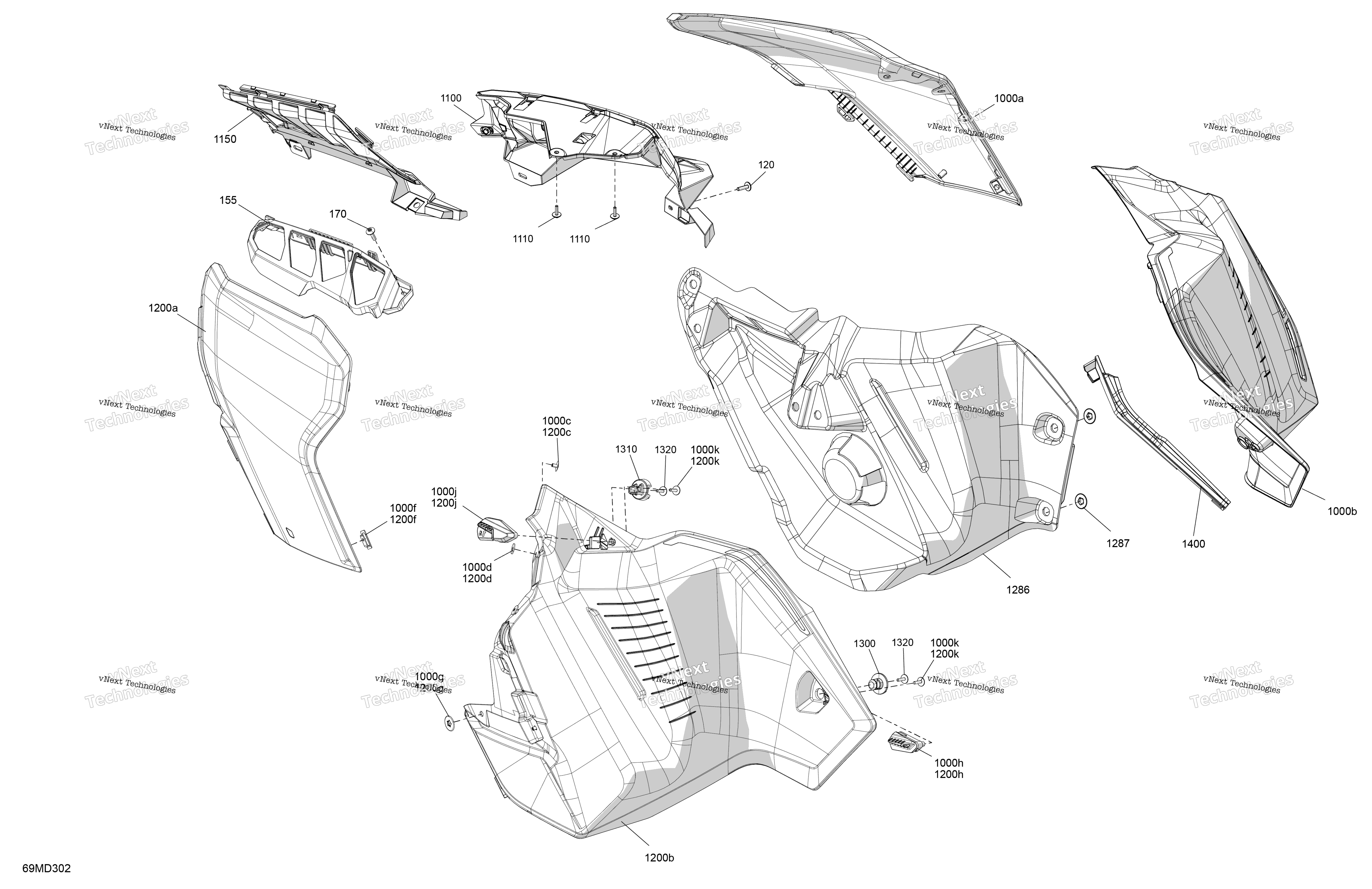 2024 North America - RENEGADE 900 ACE Turbo - X - DXRC - Neo Yellow - 137X15X1.5IR Track