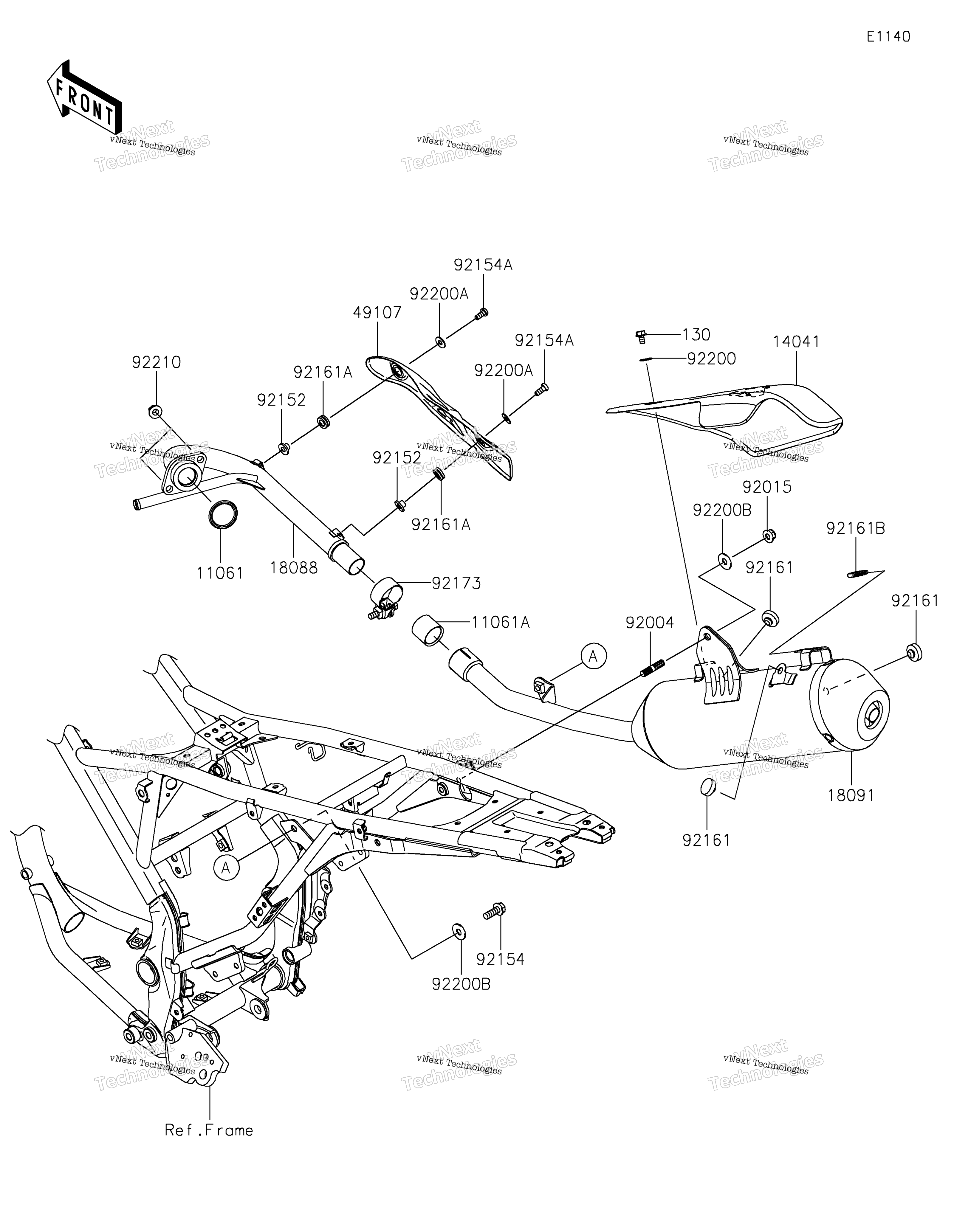2025 KLX150KSFAN
