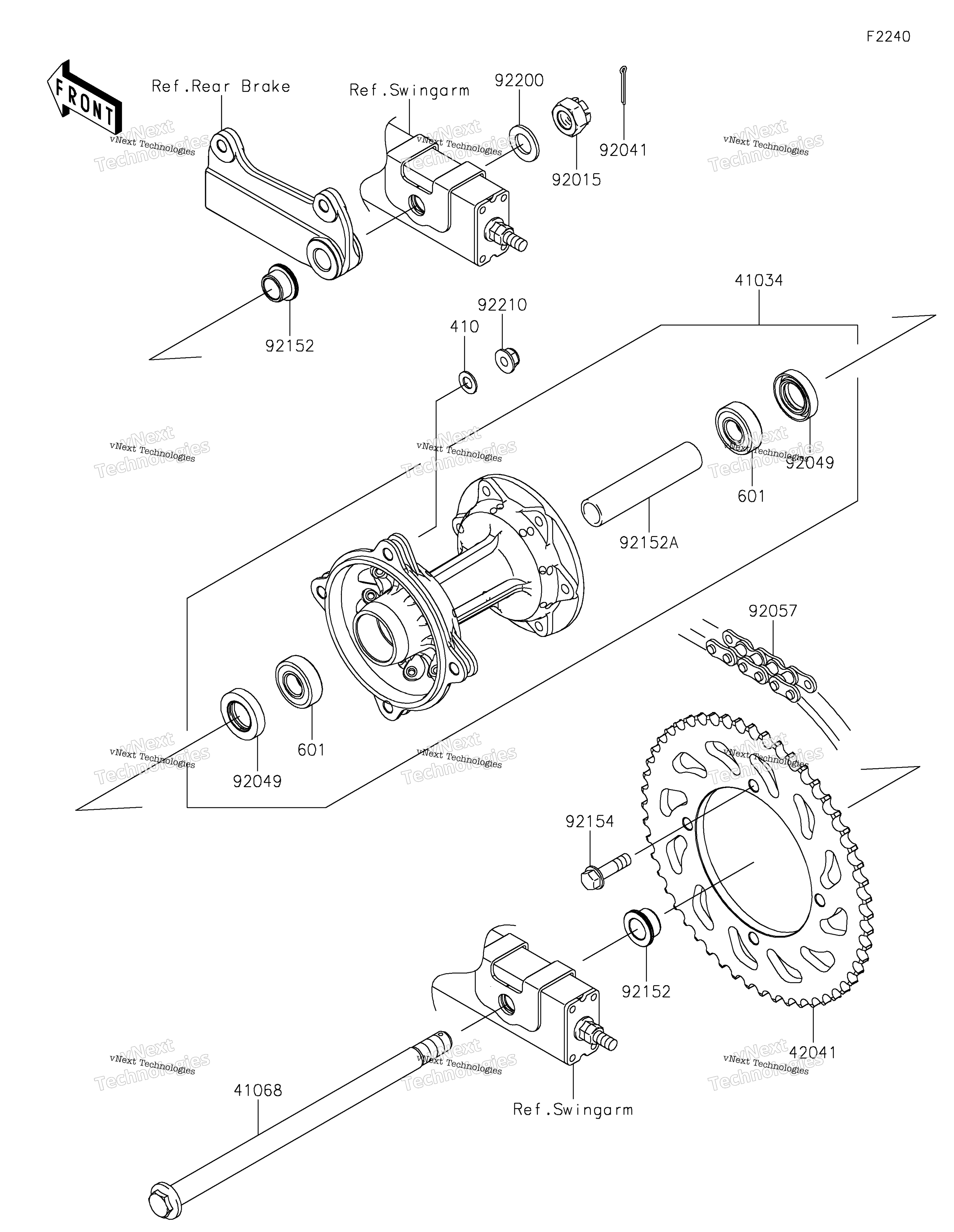 2025 KLX150KSFAN