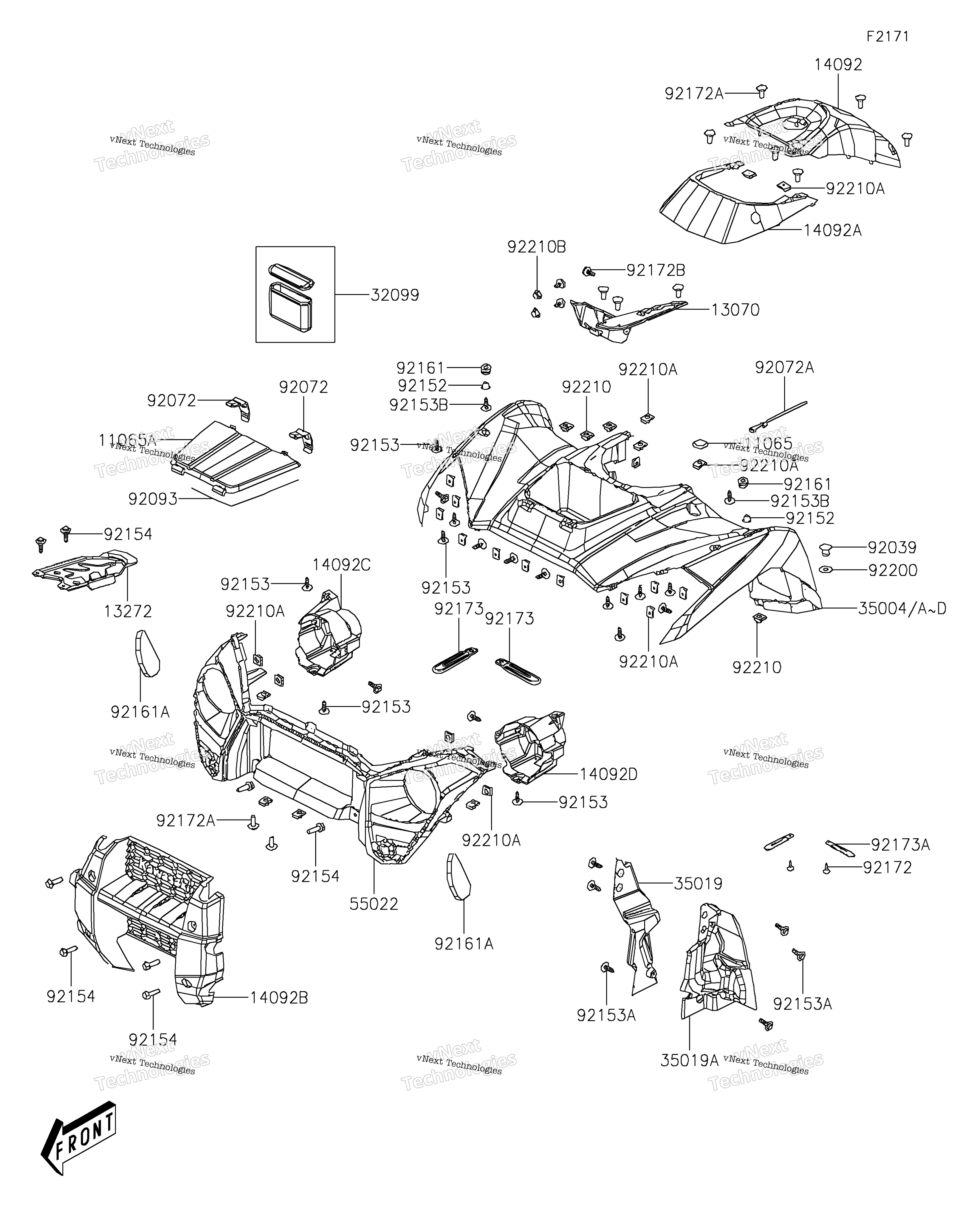 2024 Brute Force 300 (KVF300CRFNN)