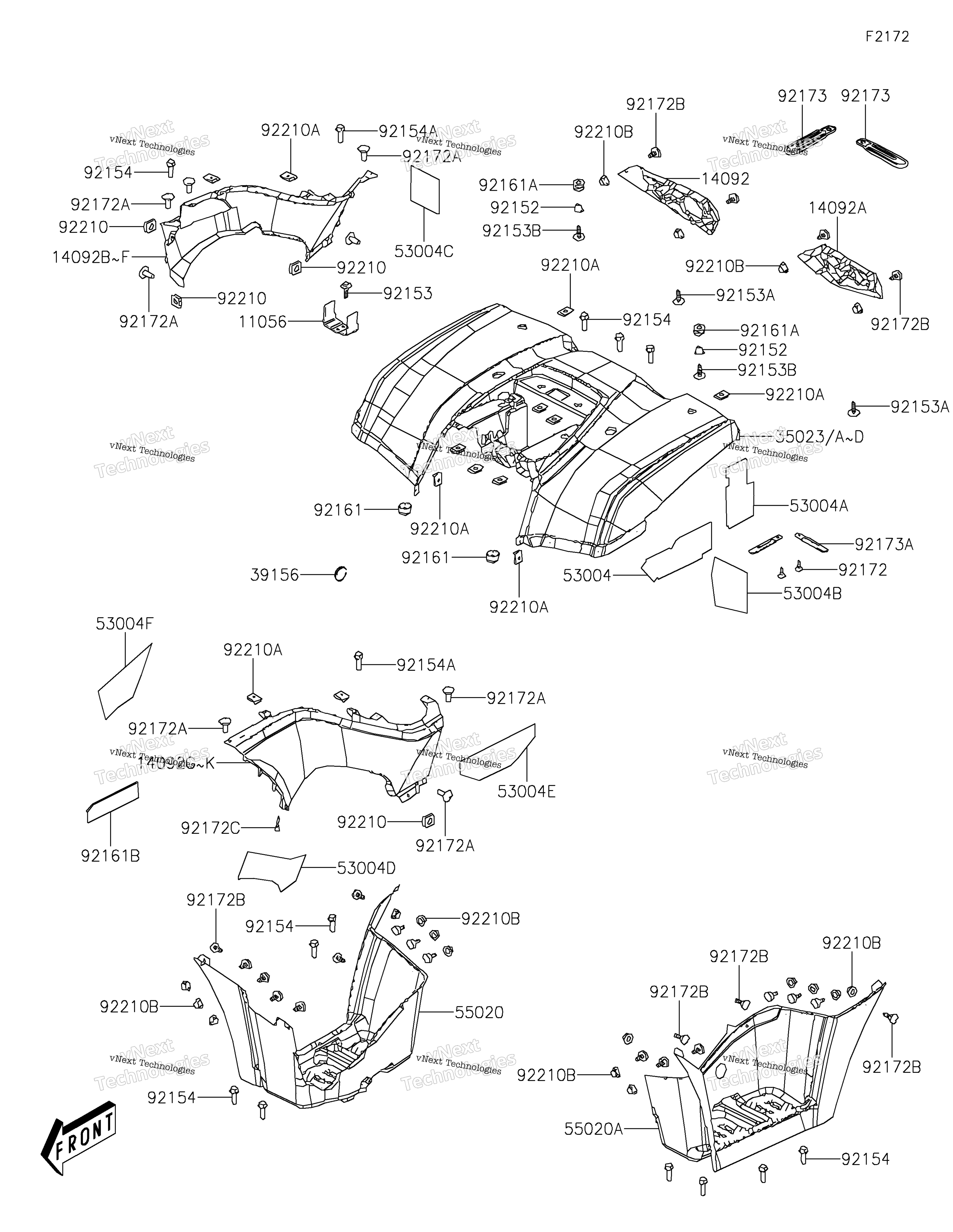 2024 Brute Force 300 (KVF300CRFNN)