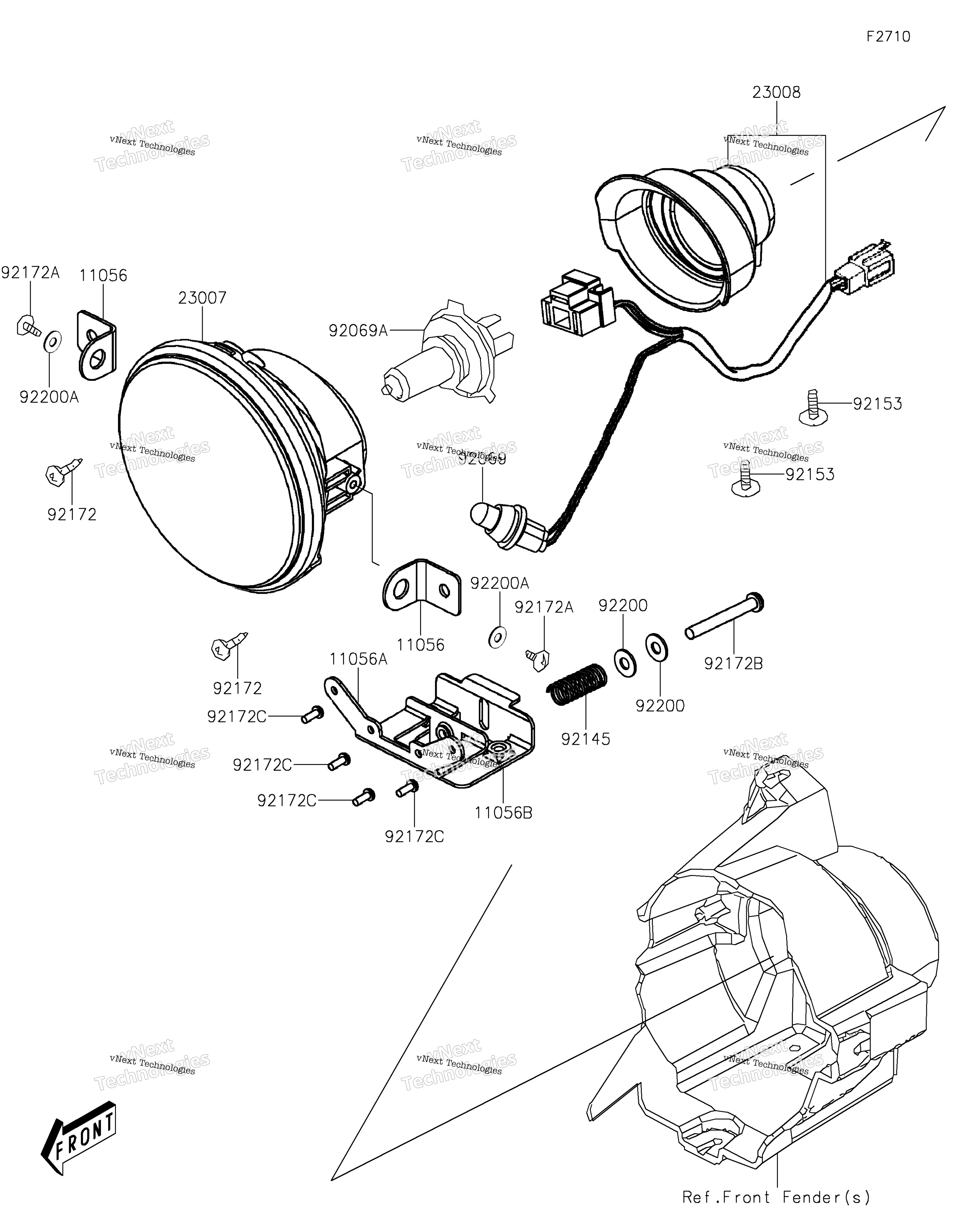 2024 Brute Force 300 (KVF300CRFNN)